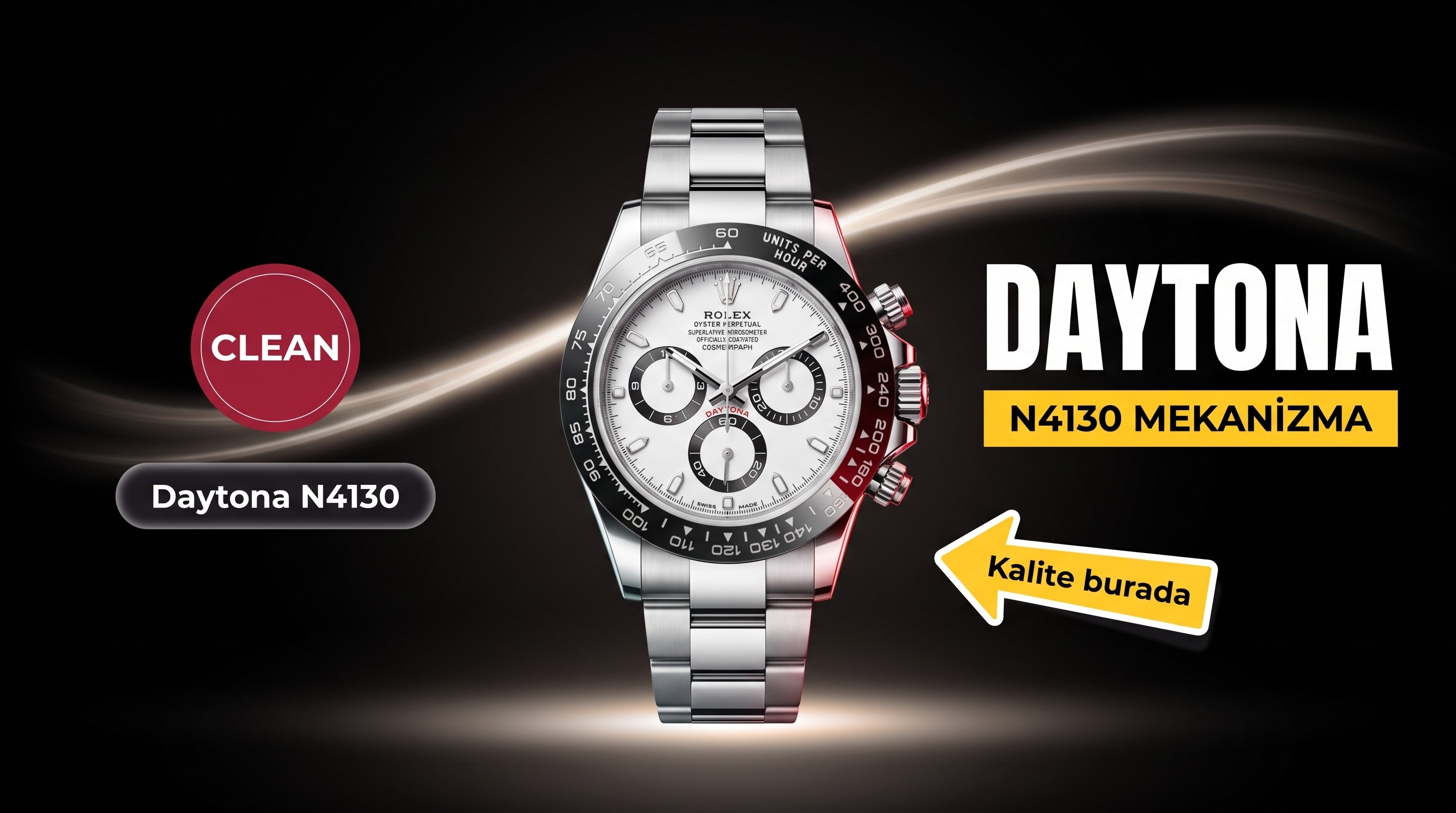Rolex Daytona Clean Factory İncelemesi