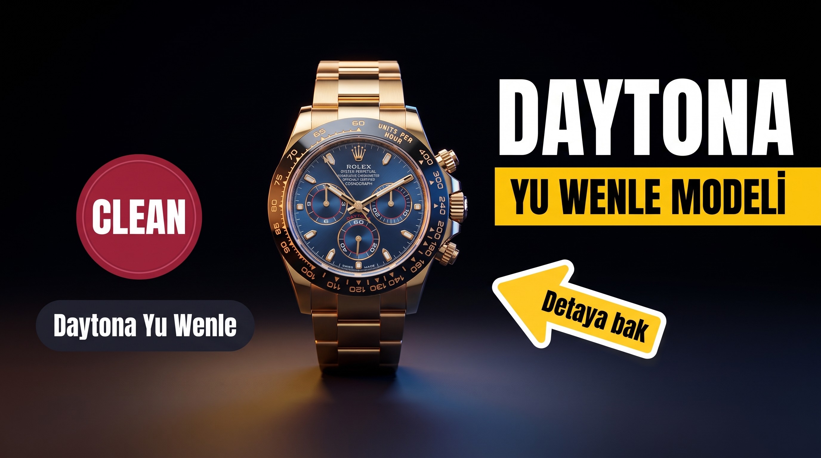 Rolex Daytona Clean Factory İncelemesi
