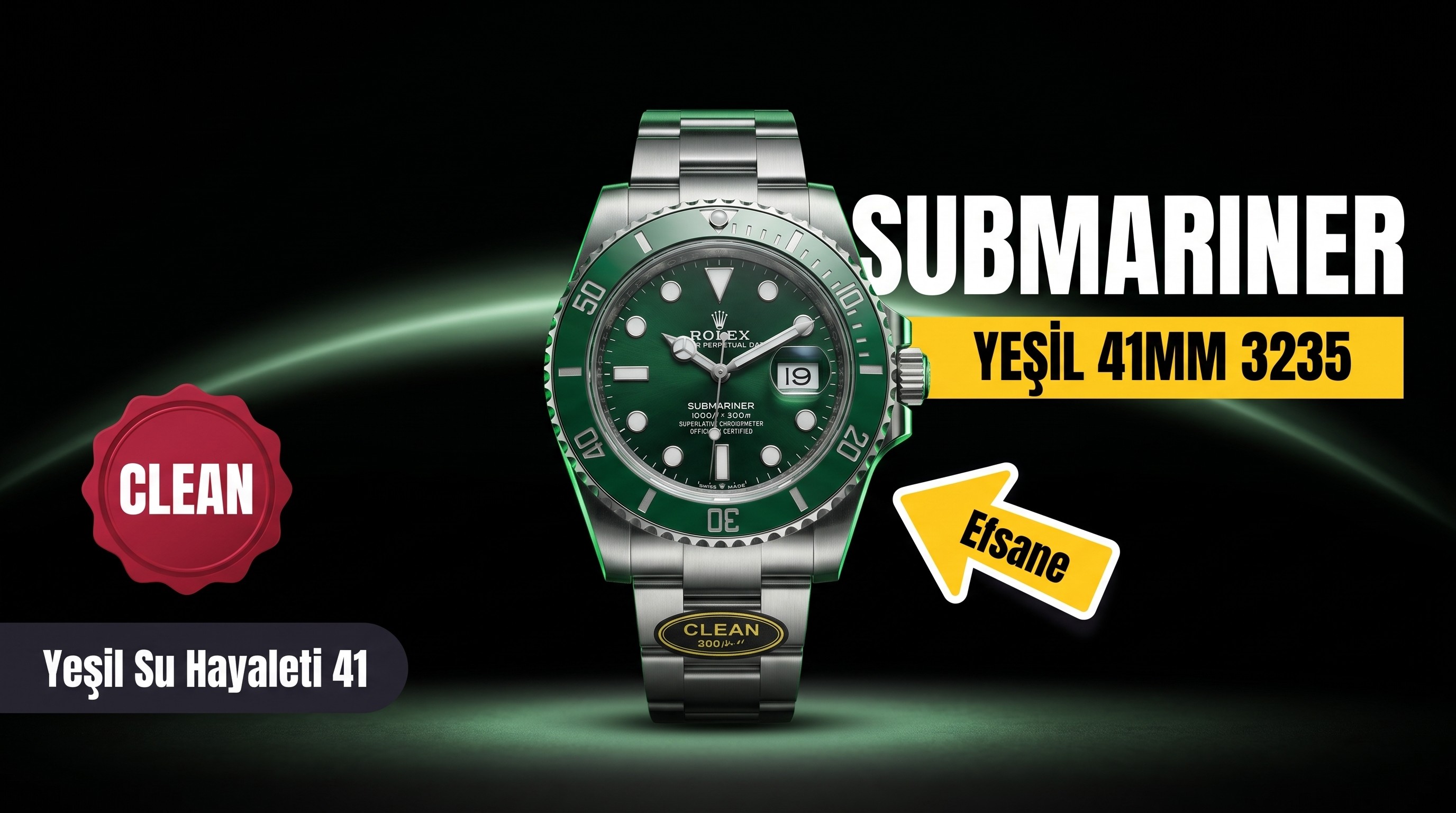 Rolex Submariner Clean Factory İncelemesi