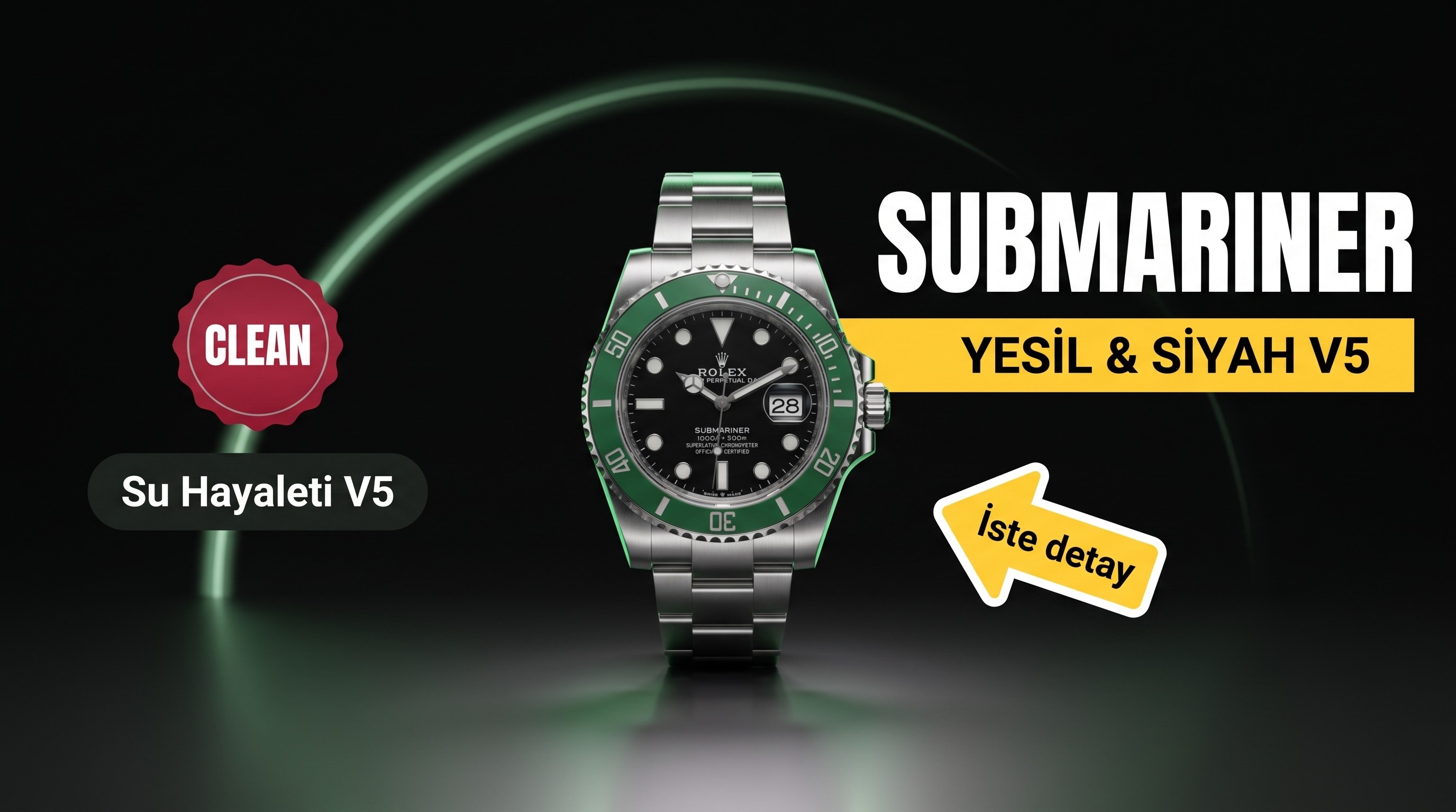 Rolex Submariner Clean Factory İncelemesi