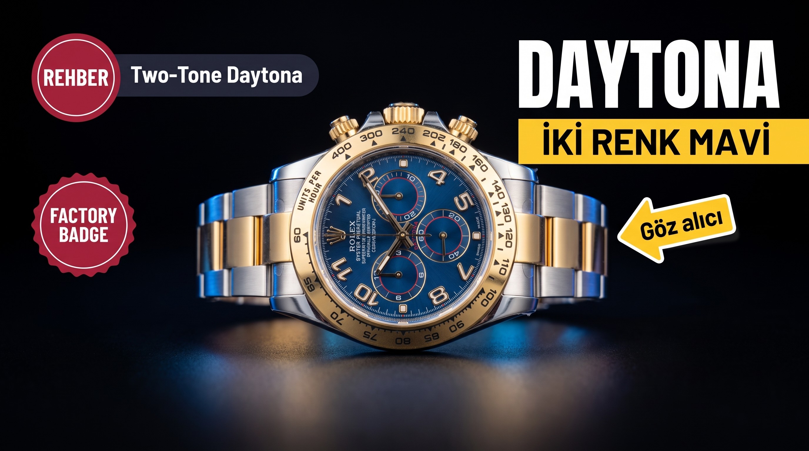 Rolex Daytona Clean Factory İncelemesi