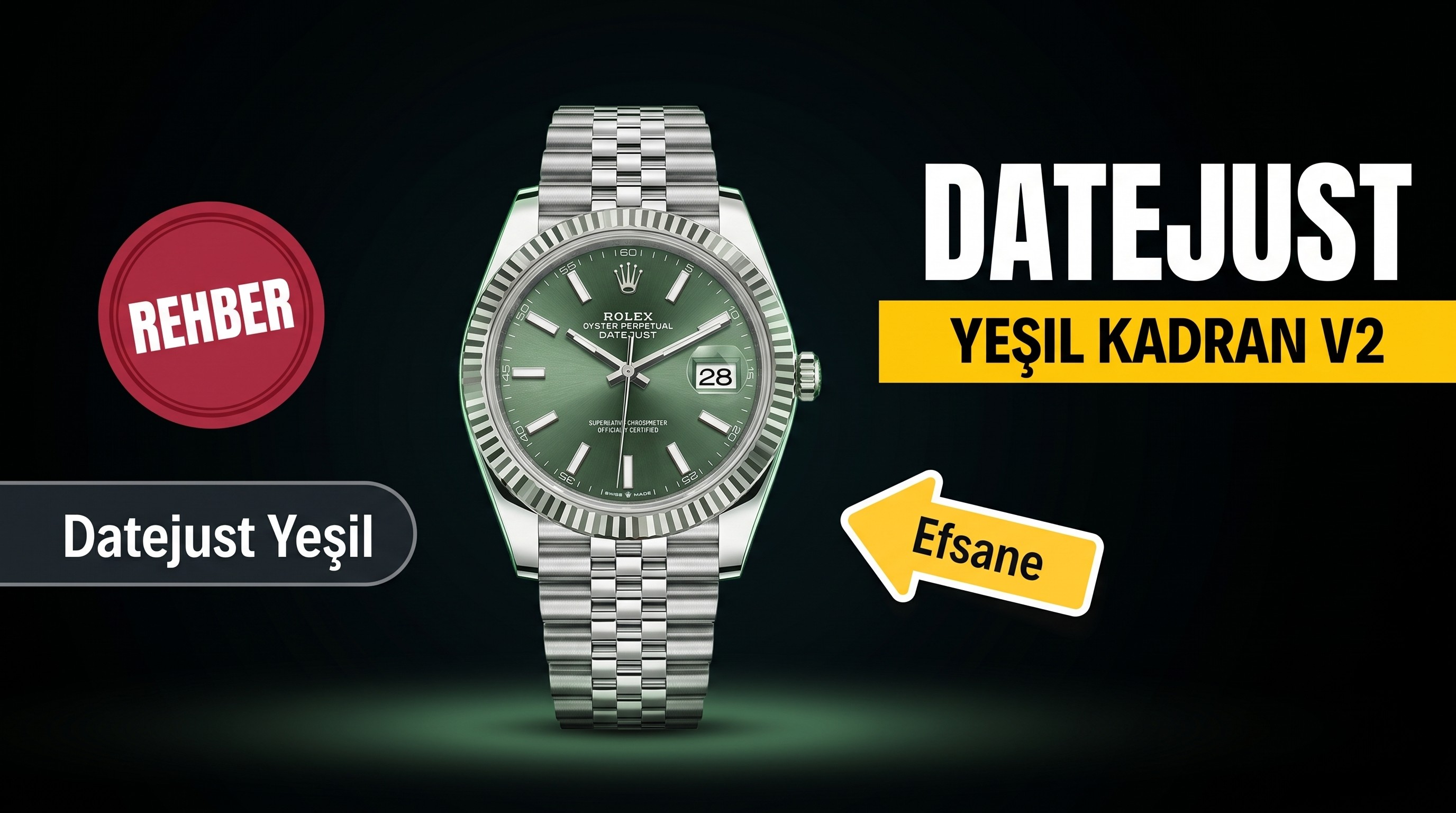 Rolex Datejust Replika Saat İncelemesi
