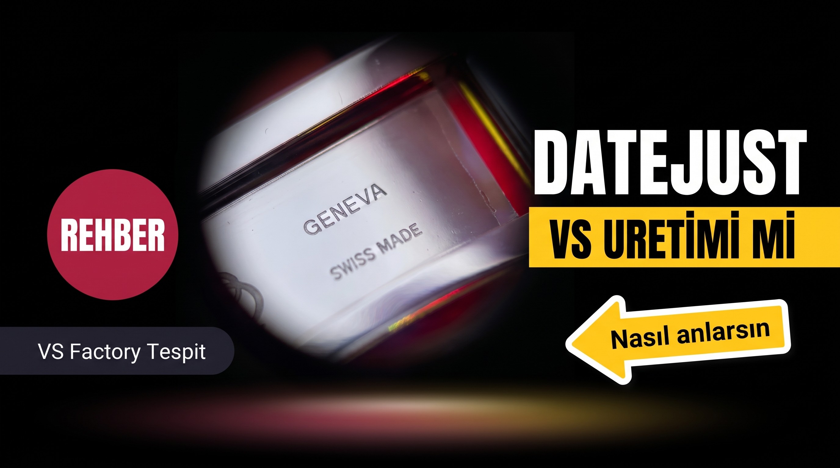 Datejust Saatinizin vs Factory Uretimi Olup Olma...