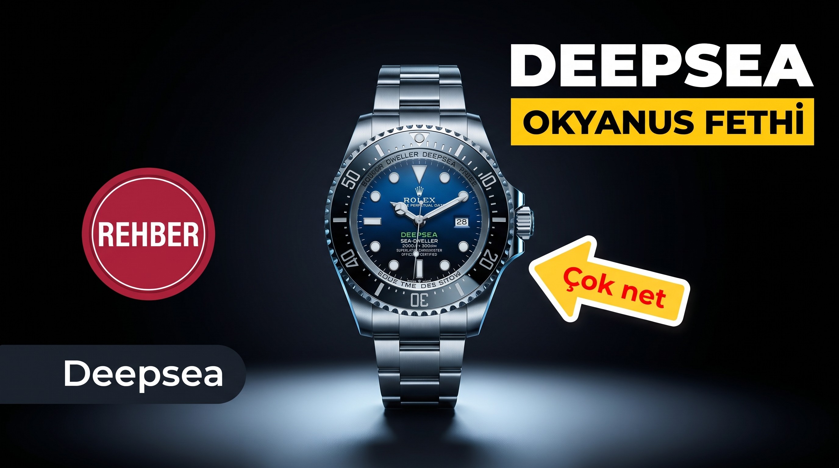 Derin okyanusu bileğinizde fethedin!
