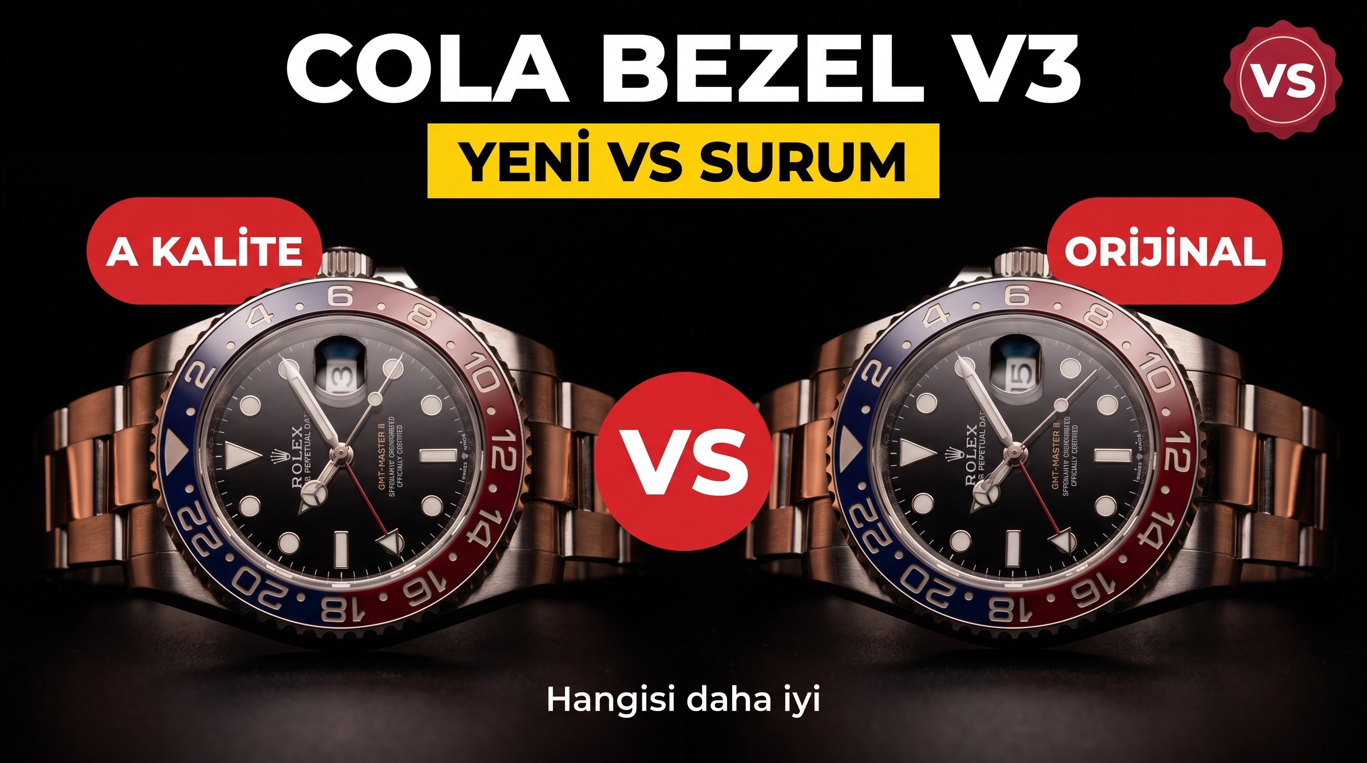Derinlemesine İnceleme: VS Factory Yeni GMT Cola Bezel V3 Sürümü, Dandong 3285 Mekanizmasıyla Geliyor