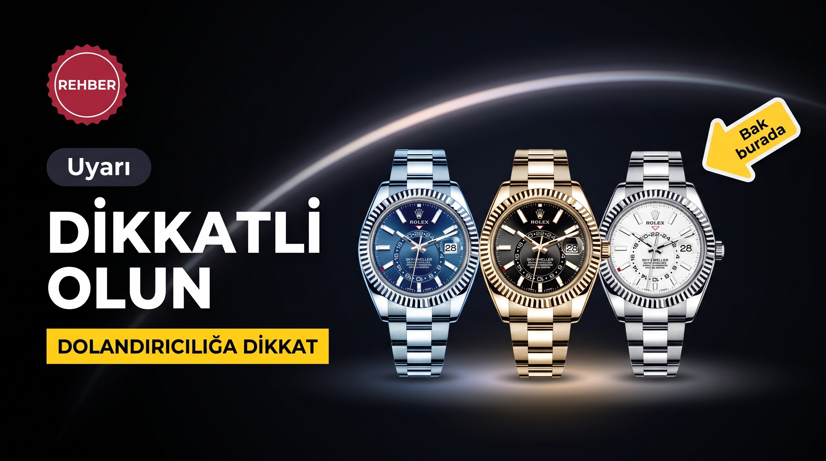 Dolandırıcılık, dikkatli olun!