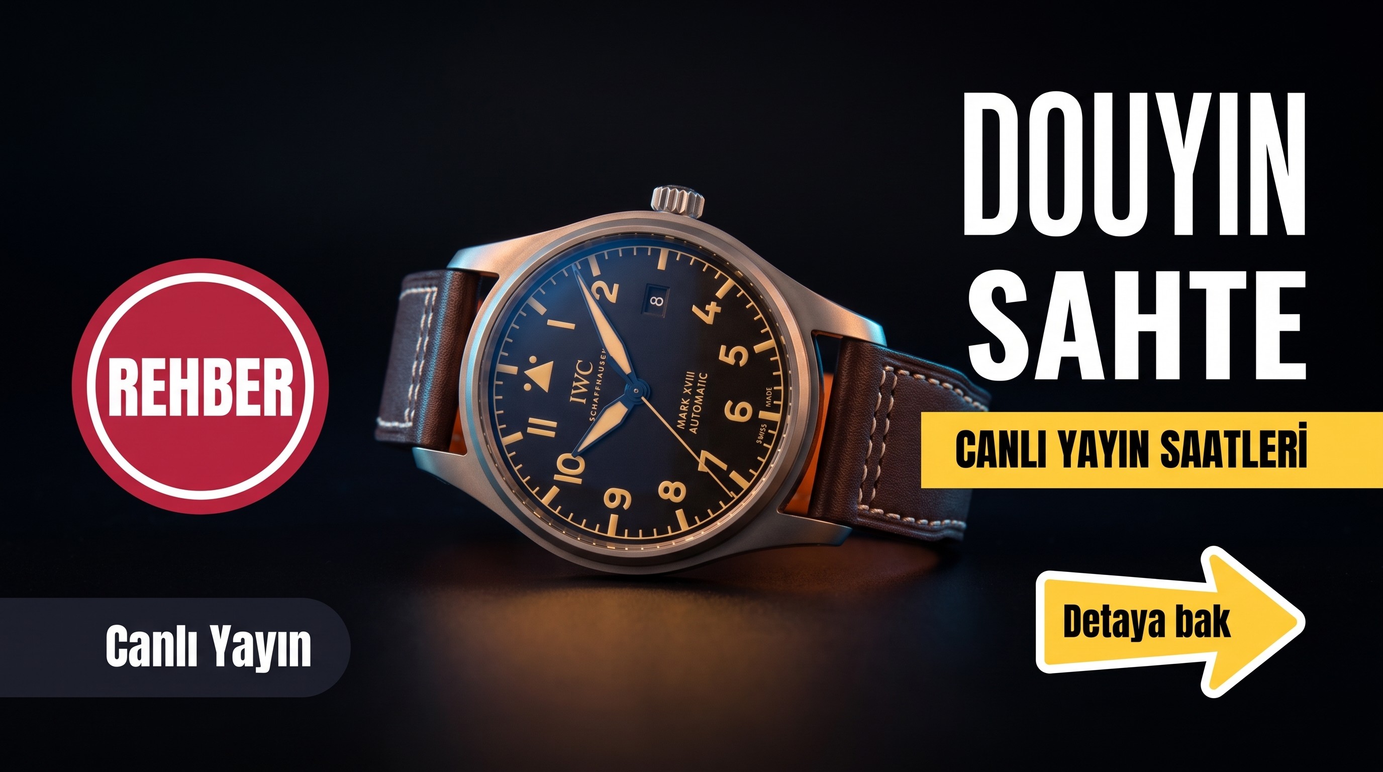 Douyin'deki sahte saatler alınır mı? Canlı yayında satılan replika saatler nedir?