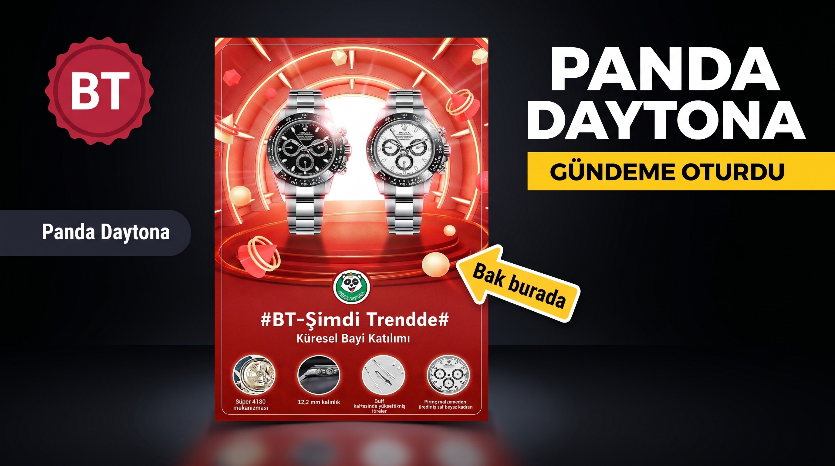 Rolex Daytona BT Factory İncelemesi