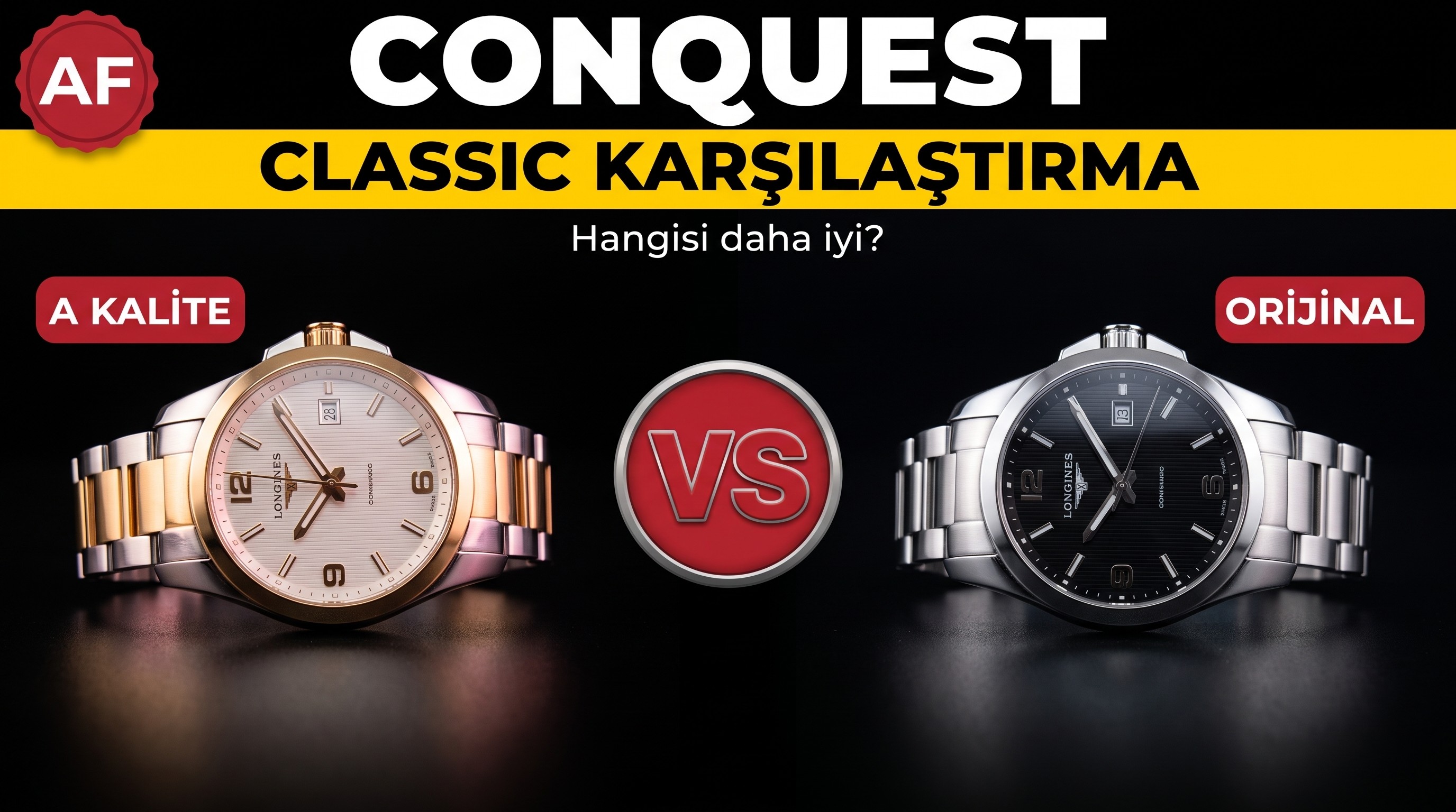 Eddie Peng'in tercihi AF Factory Longines Conquest Classic replika saat gerçek-replika karşılaştırması incelemesi
