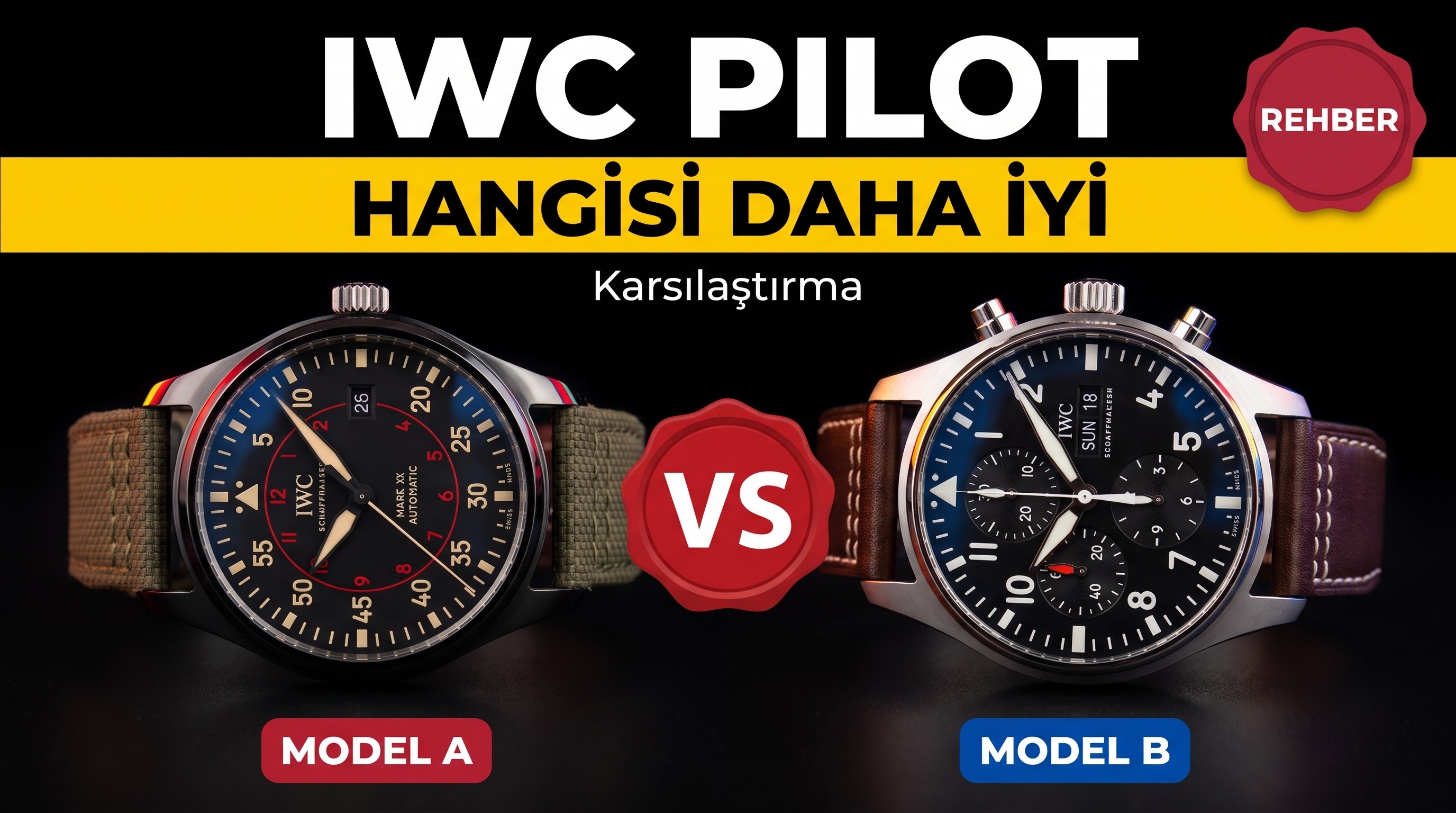 En İyi IWC Pilot Saatleri Hangileri? Karşılaştıralım