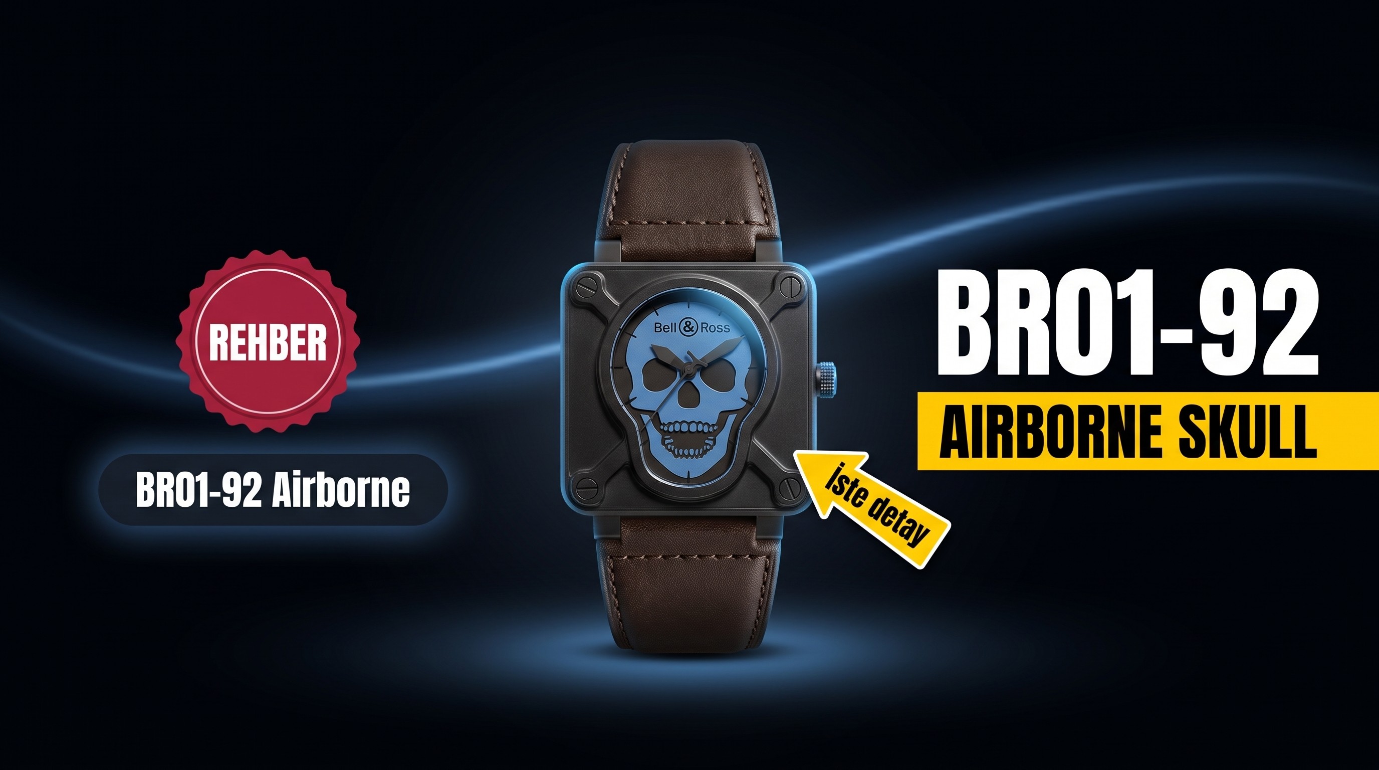 En İyi Replika Bell & Ross Aviation BR 01-92 Airborne Saat İncelemesi