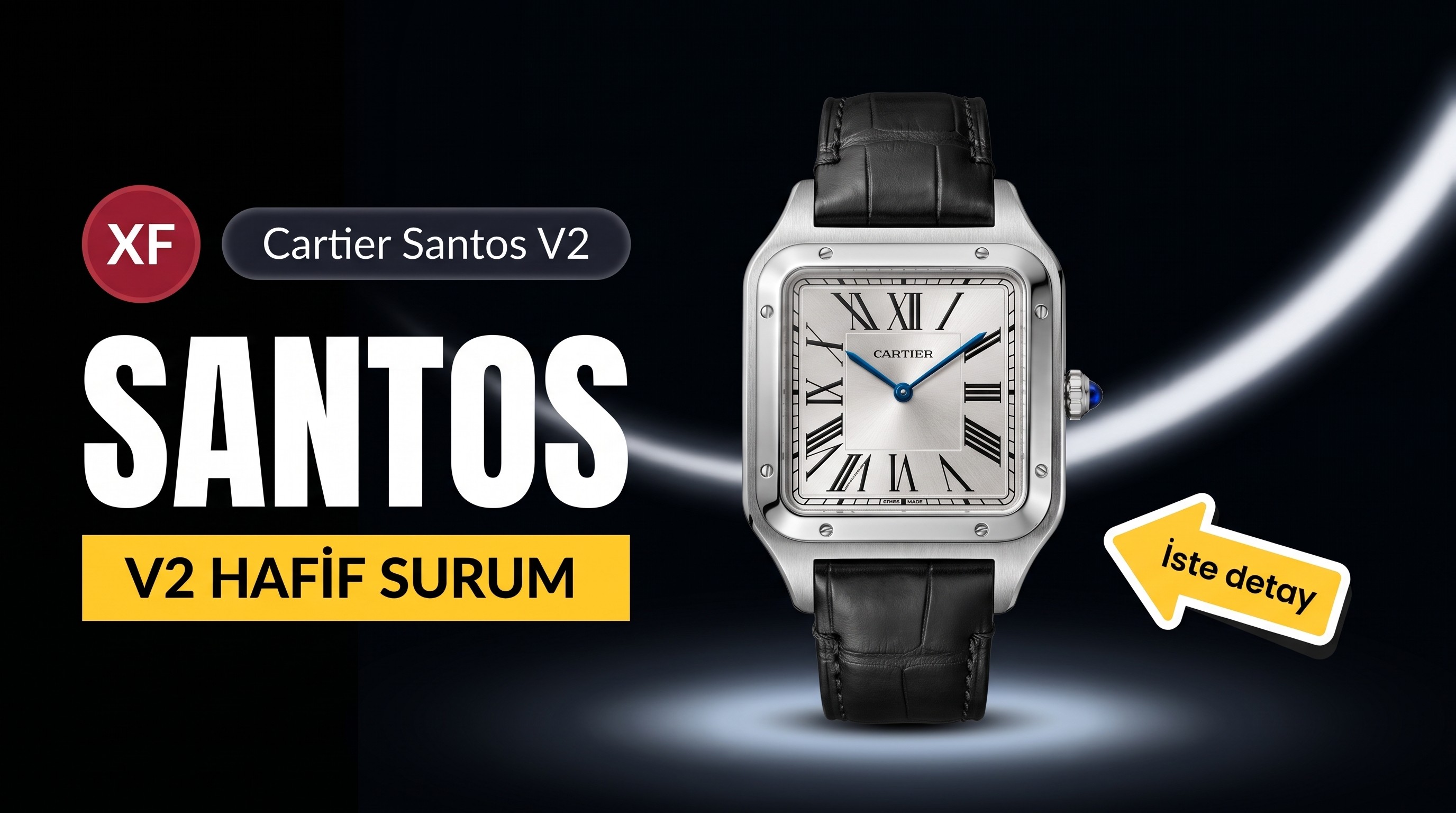 Cartier Santos Replika Saat İncelemesi