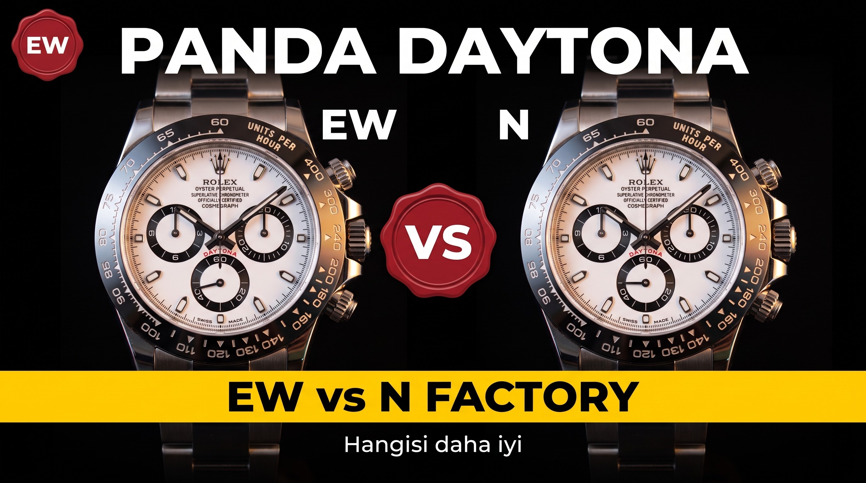 Rolex Daytona EW Factory İncelemesi