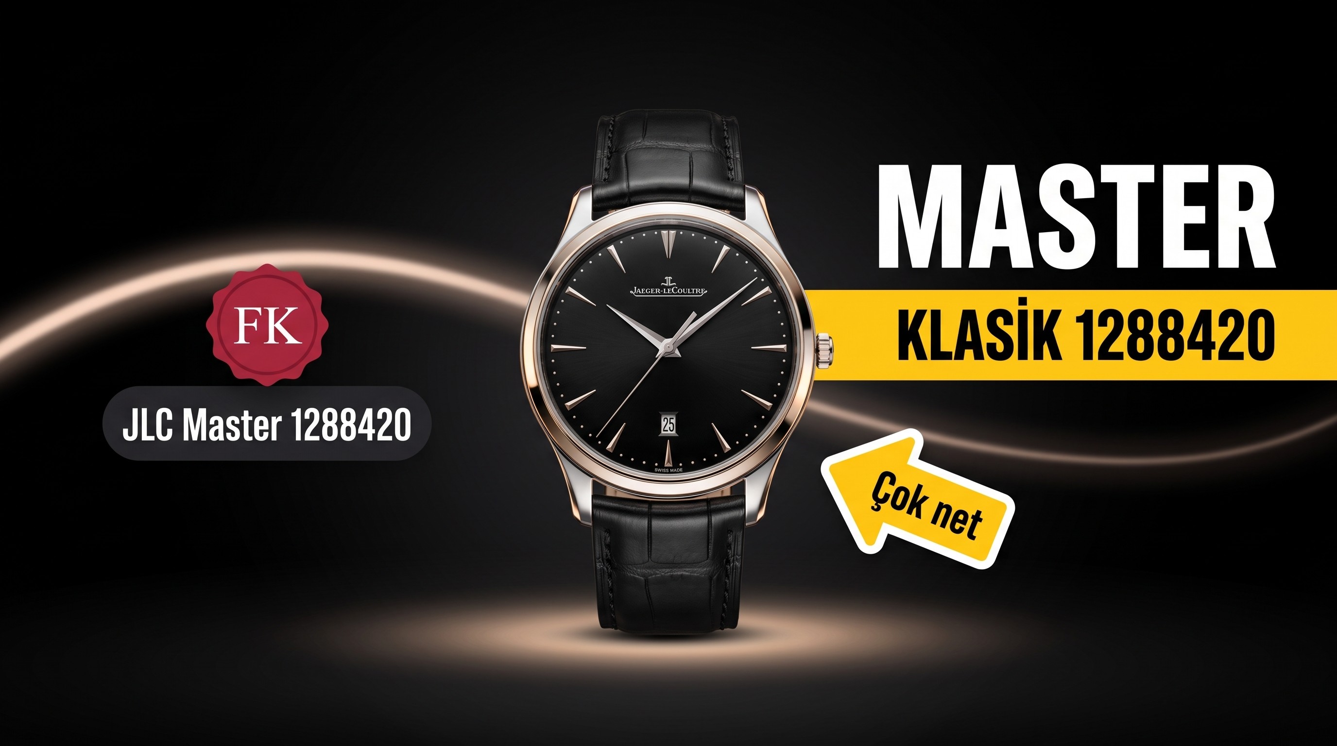 FK Factory JLC Jaeger-LeCoultre Master klasik saat 1288420 replikası nasıl olmuş?