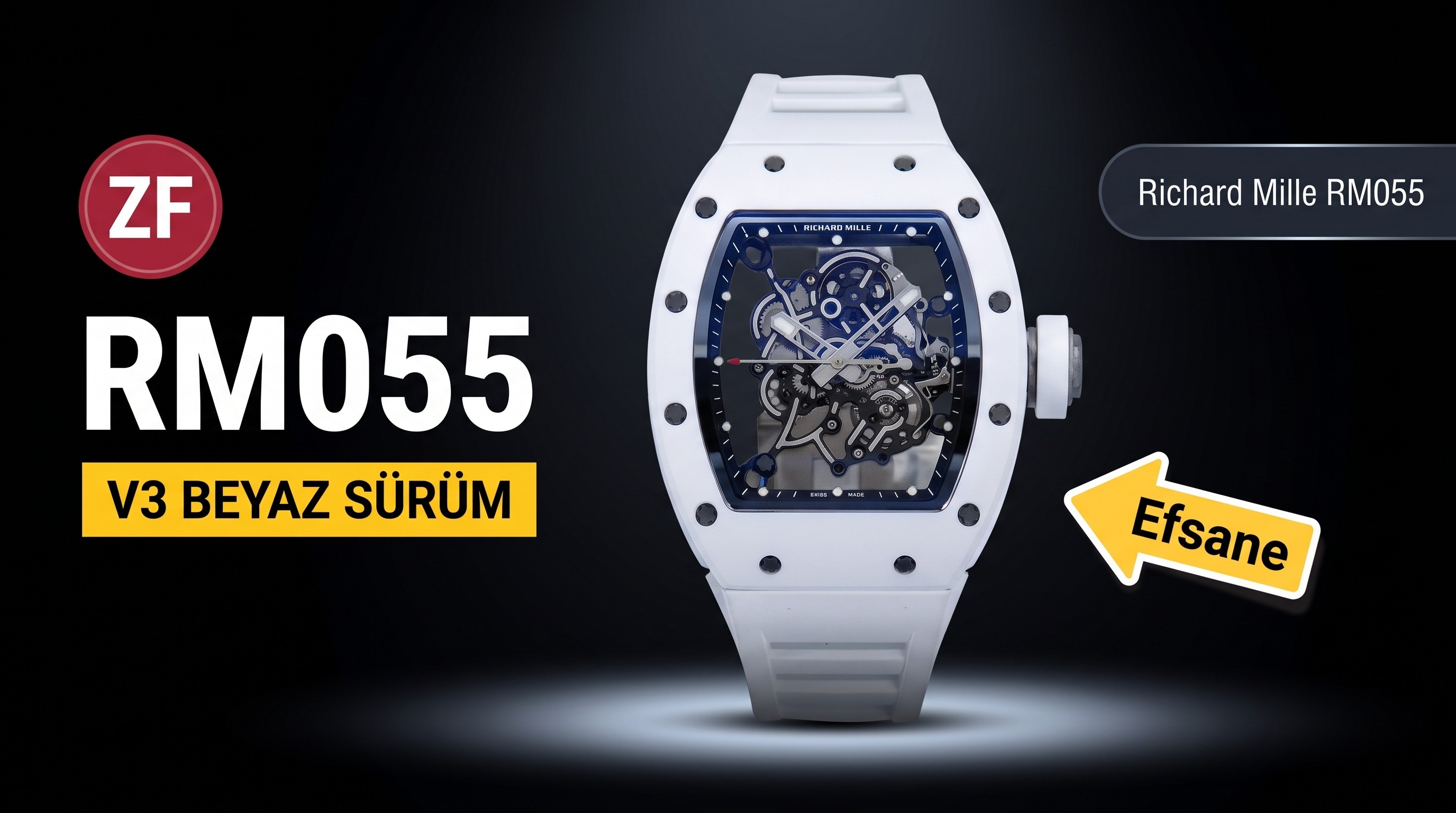 Richard Mille RM055 ZF Factory İncelemesi