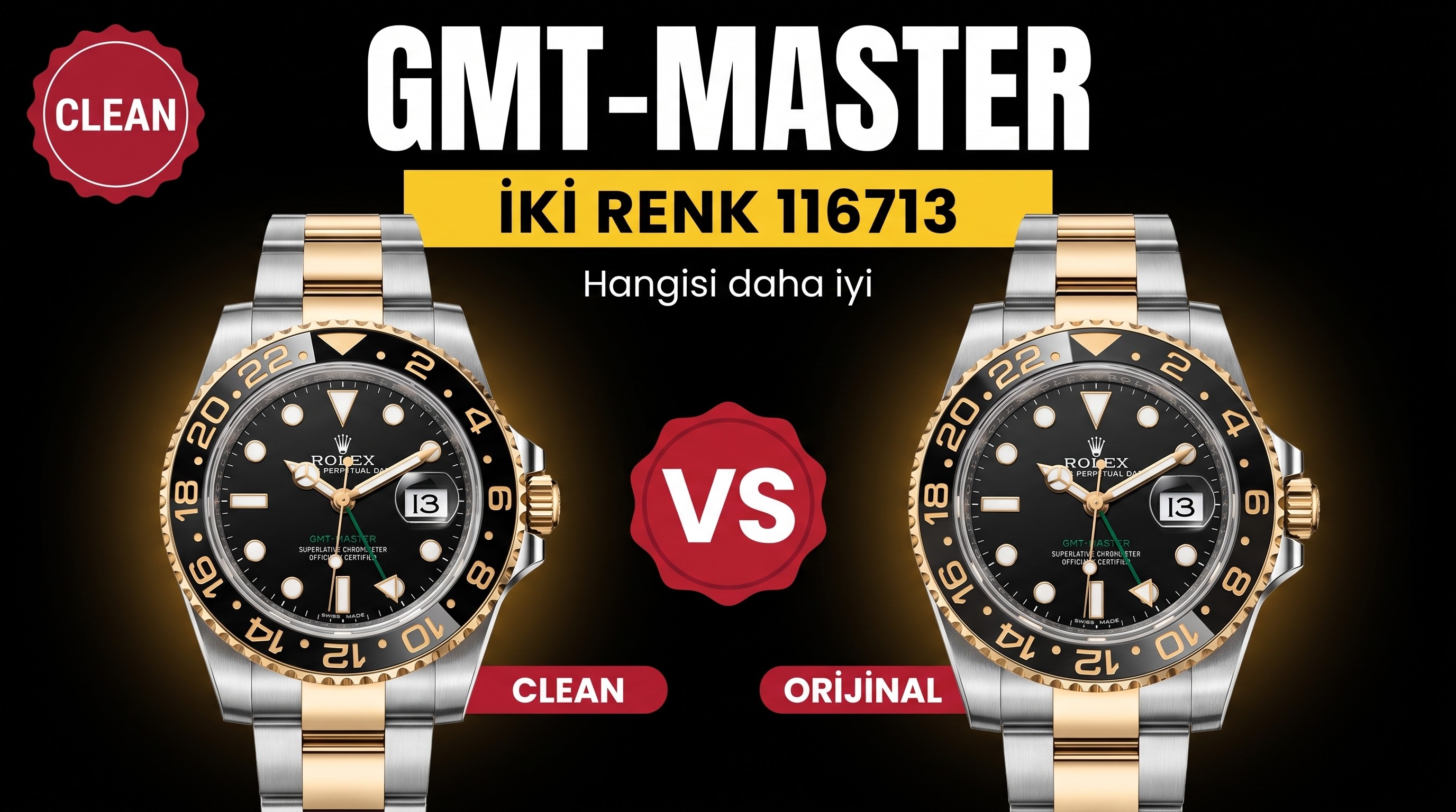 Clean Factory Rolex GMT-Master II Dandong 3285 GMT Kalibre