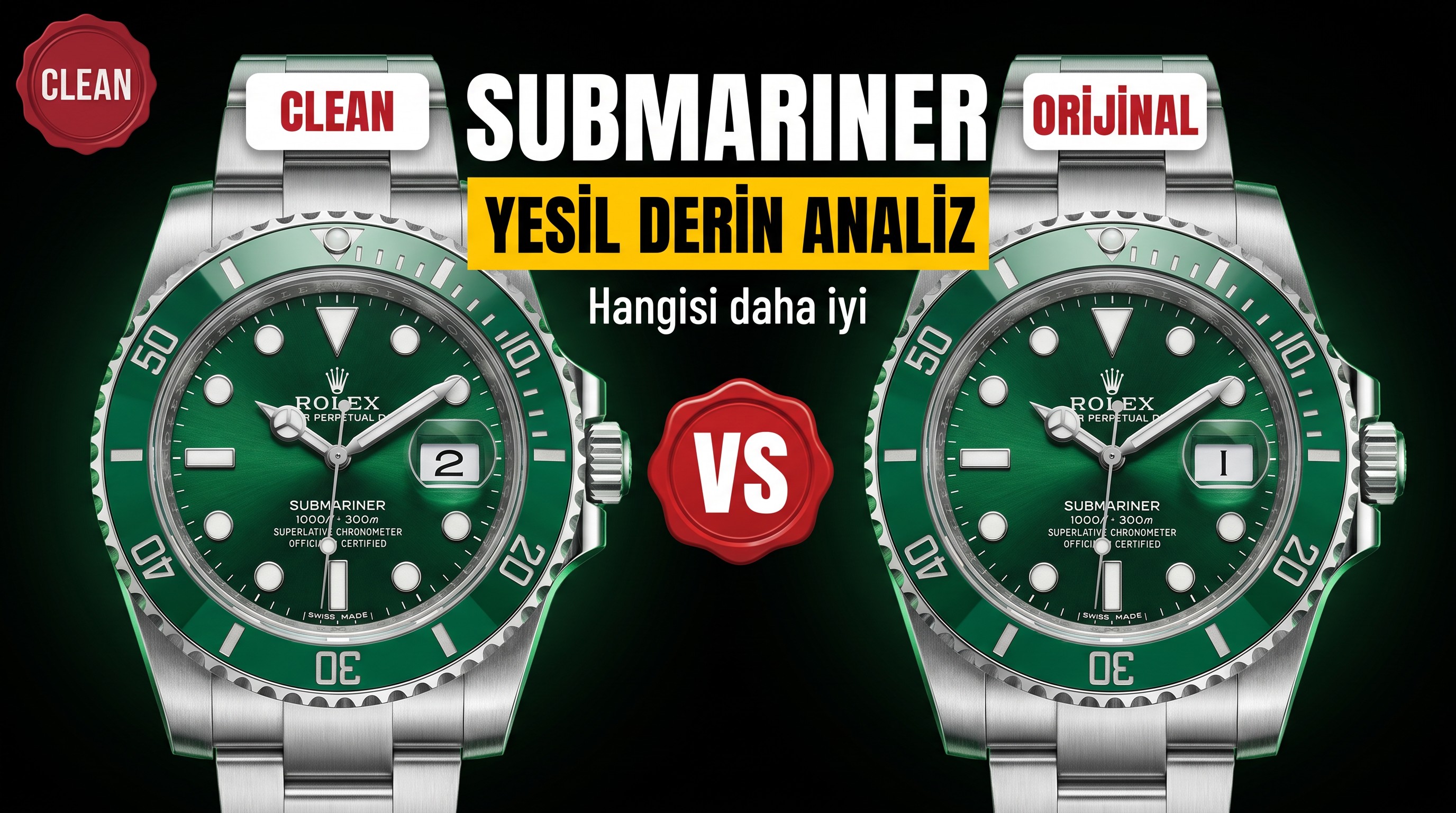 Gerçek-replika karşılaştırması: Clean yeşil su hayaleti derinlemesine analiz