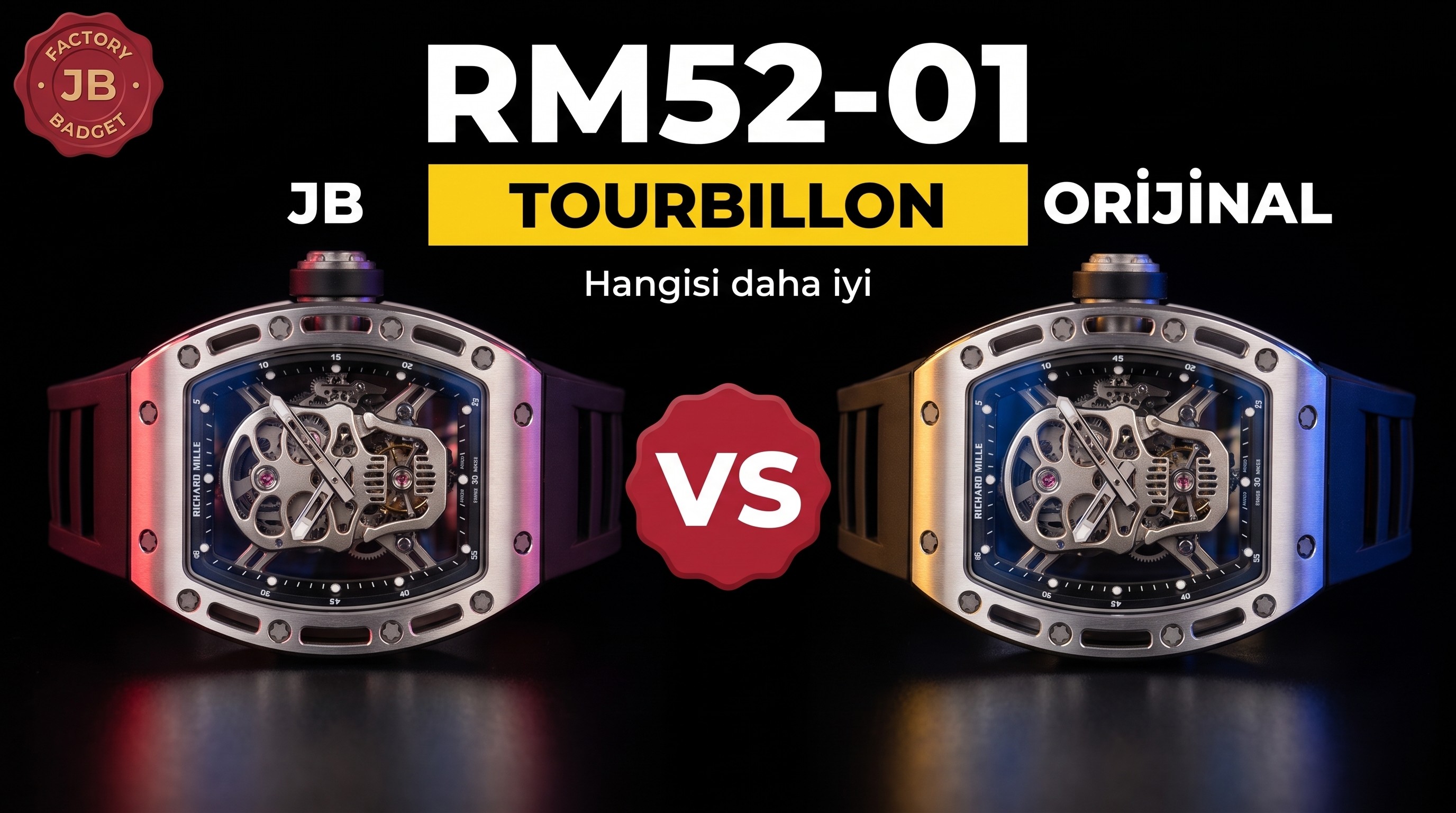 Richard Mille RM52-01 JB Factory İncelemesi