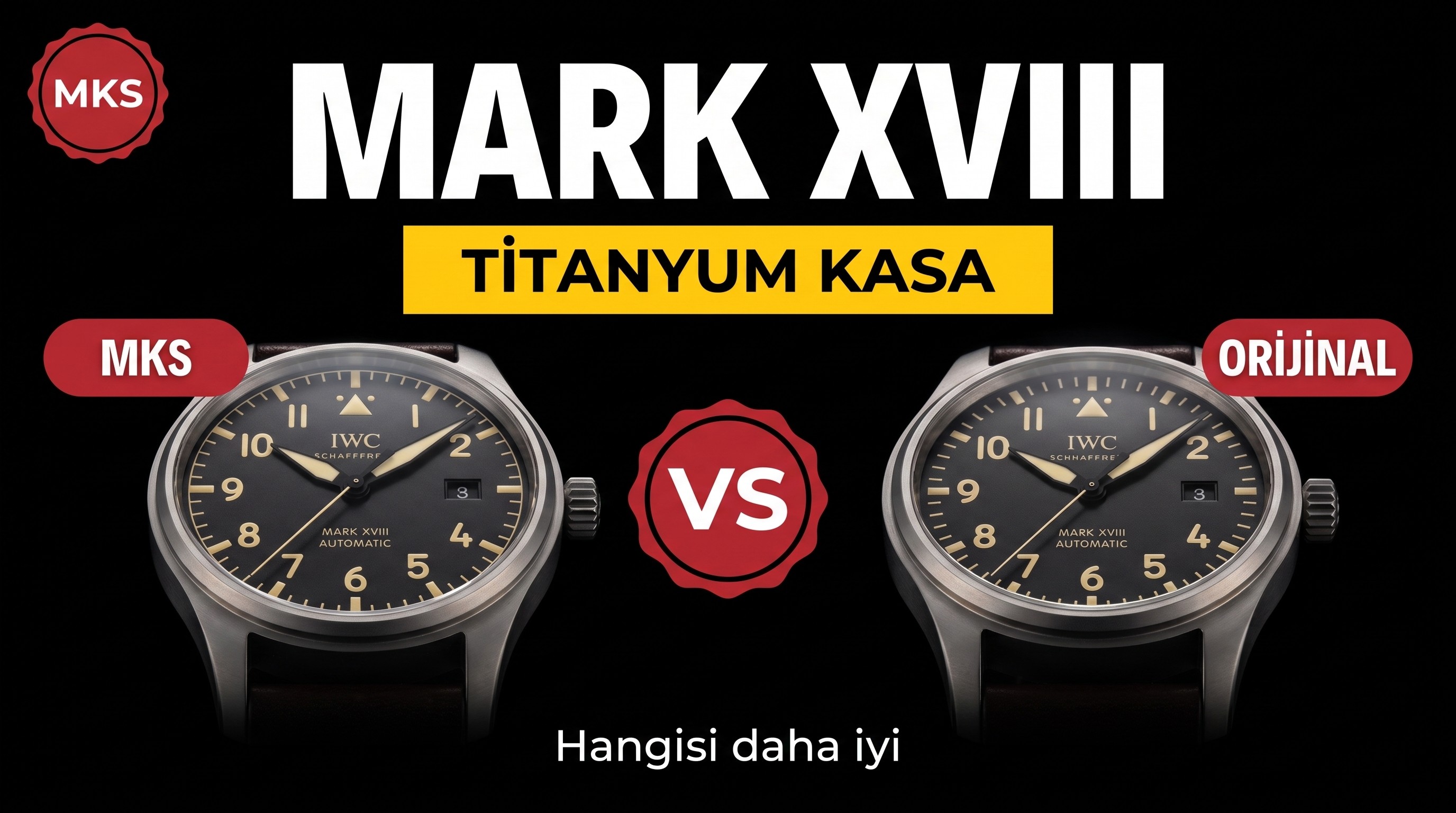 IWC Pilot MKS Factory İncelemesi