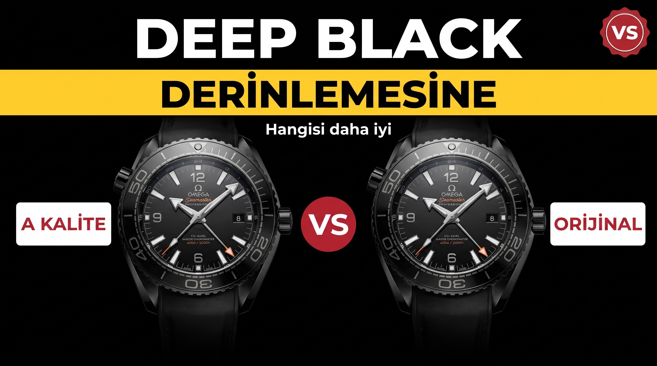 Gercek Replika Karsilastirmasi vs Factory Omega...