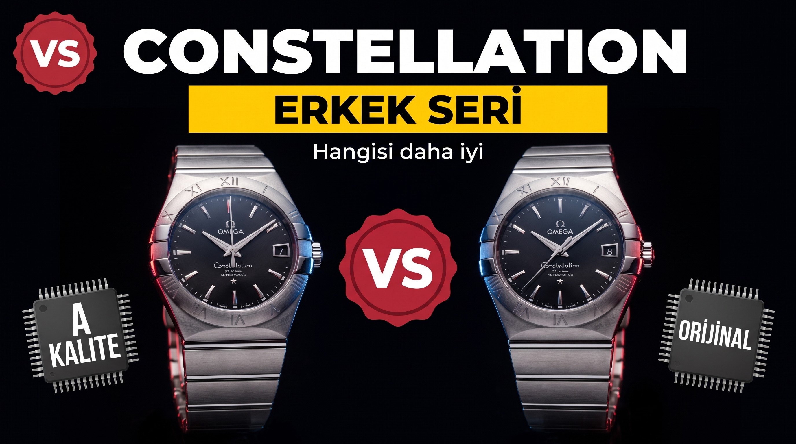 Gerçek-replika karşılaştırması: VS Factory Omega erkek Constellation kol saati piyasadaki versiyonlardan nasıl ayrılıyor?