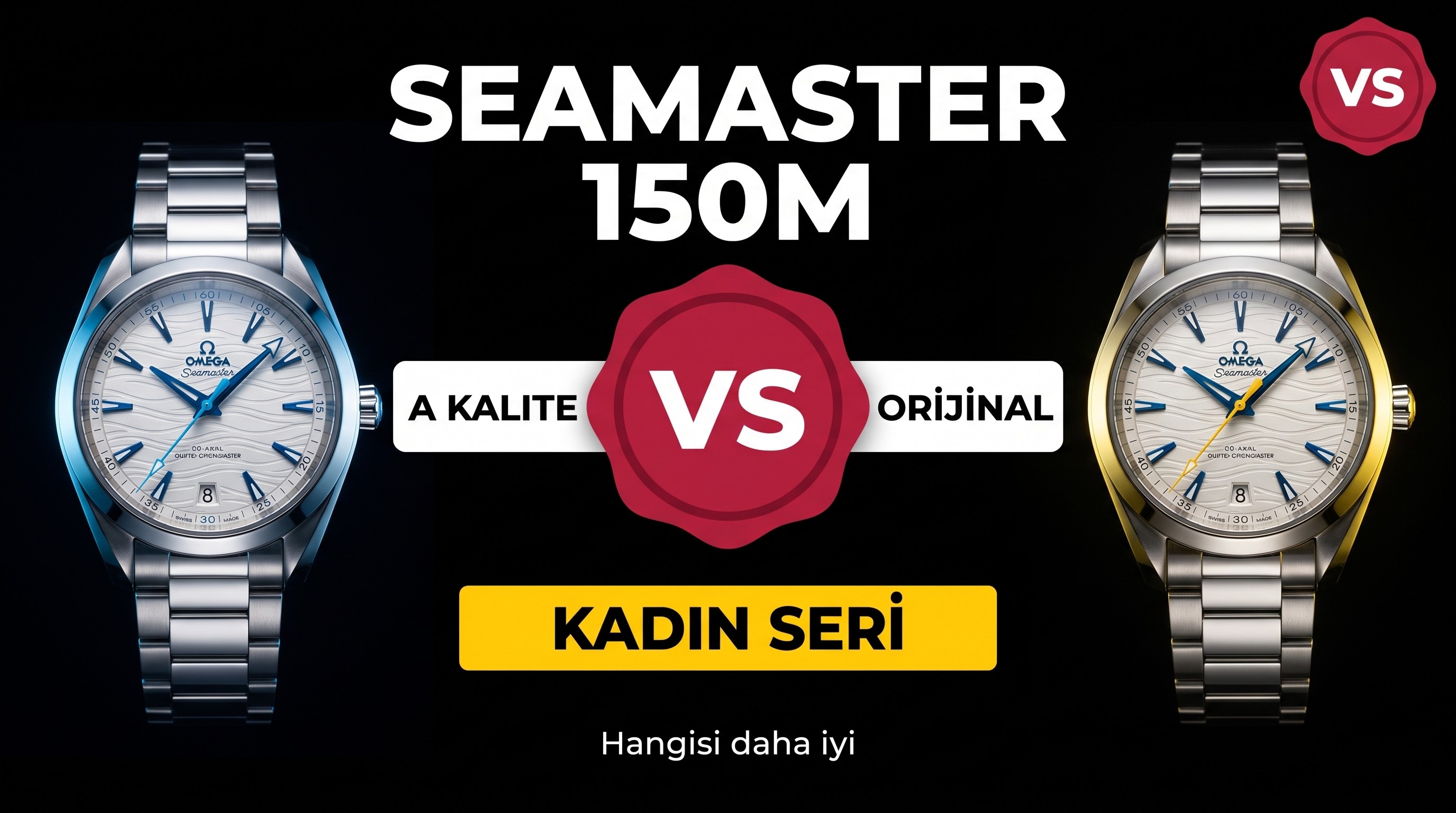 Gercek Replika Karsilastirmasi vs Factory Omega...