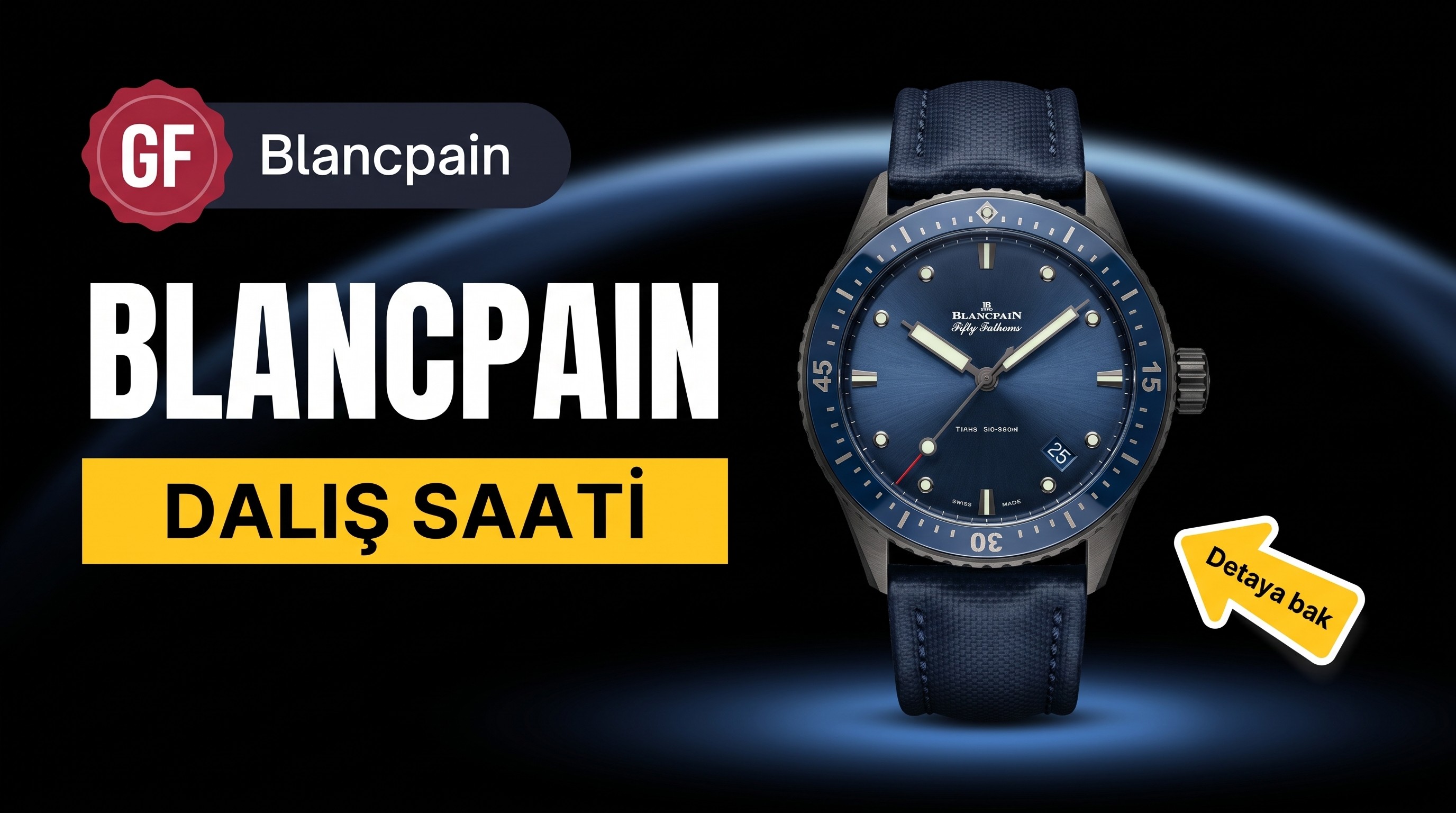 GF Factory Blancpain Fifty Fathoms 5000 mavi kadranlı seramik modelin işçiliği nasıl? ZF Factory modeli geride bırakabilir mi?