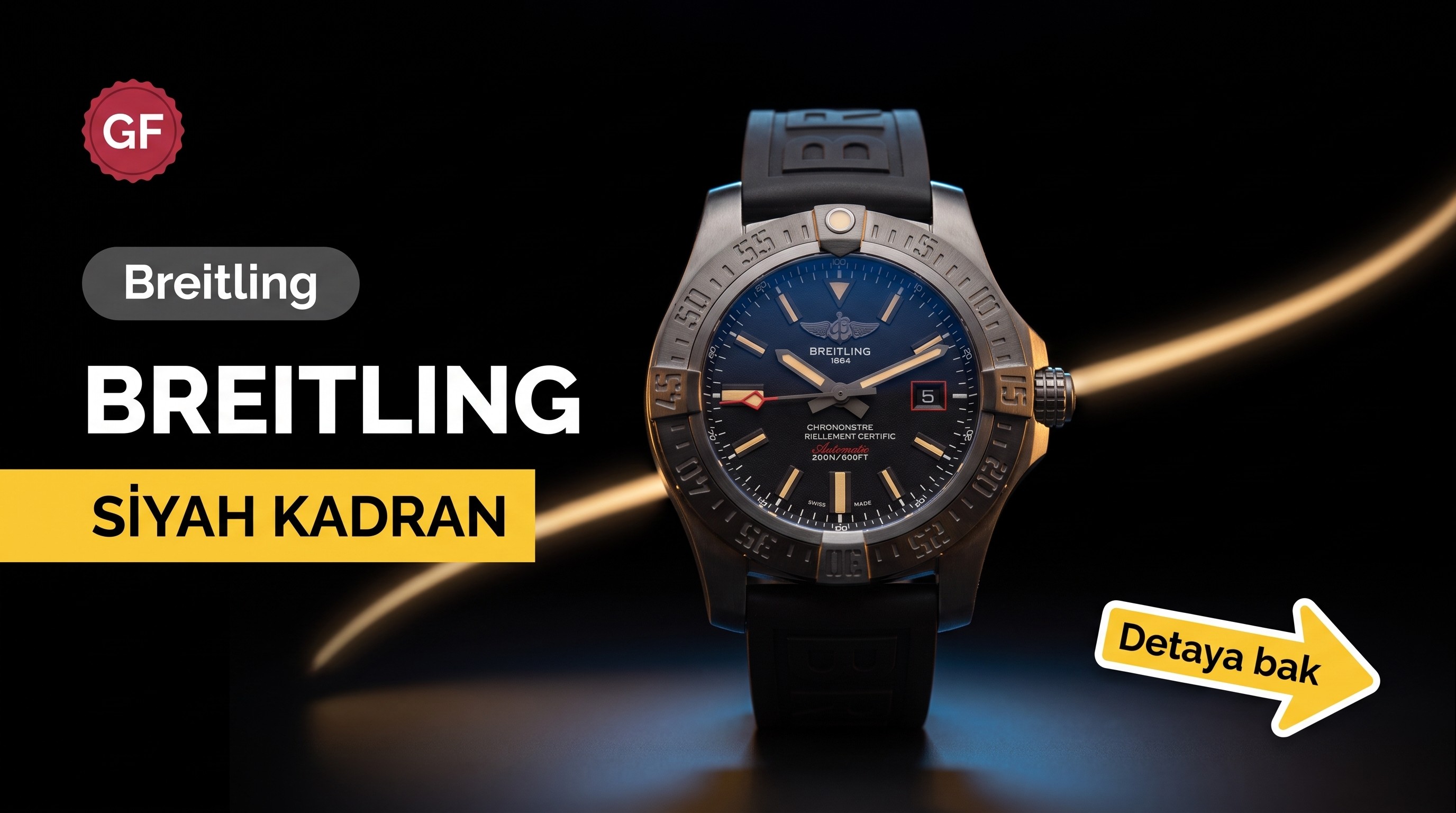 GF Factory Breitling Avenger Blackbird V4 ETA 2824-2