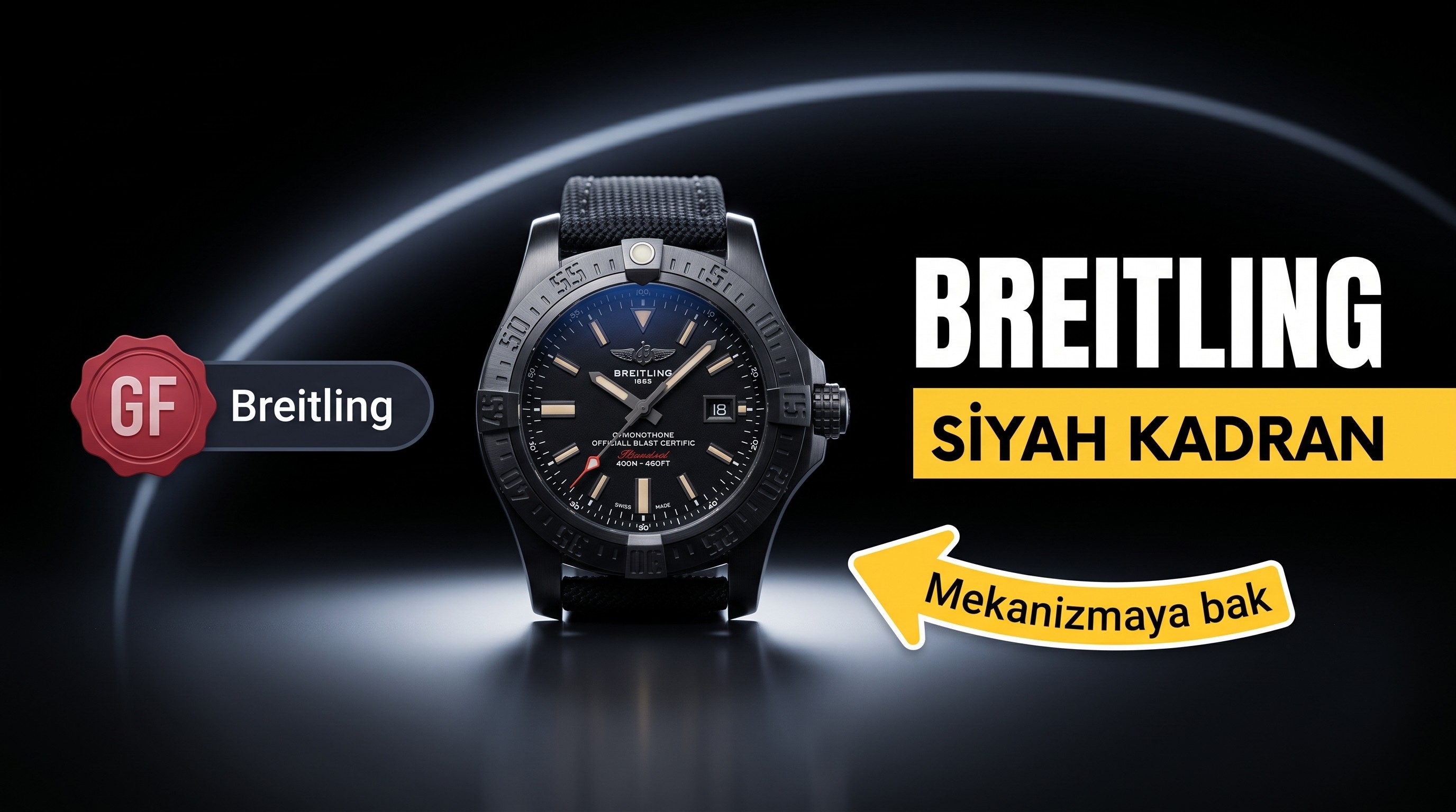GF Factory Breitling Blackbird V4, sert erkek saatlerinin en güçlü kralı olabilir mi?