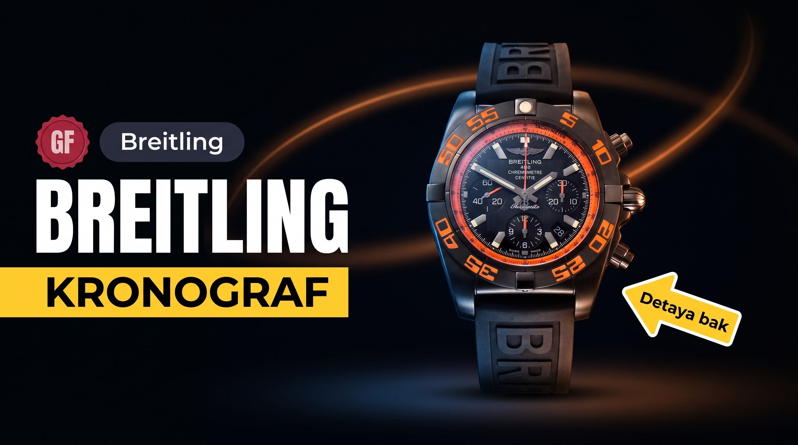 GF Factory Breitling Chronomat serisi Blackbird kol saati incelemesi