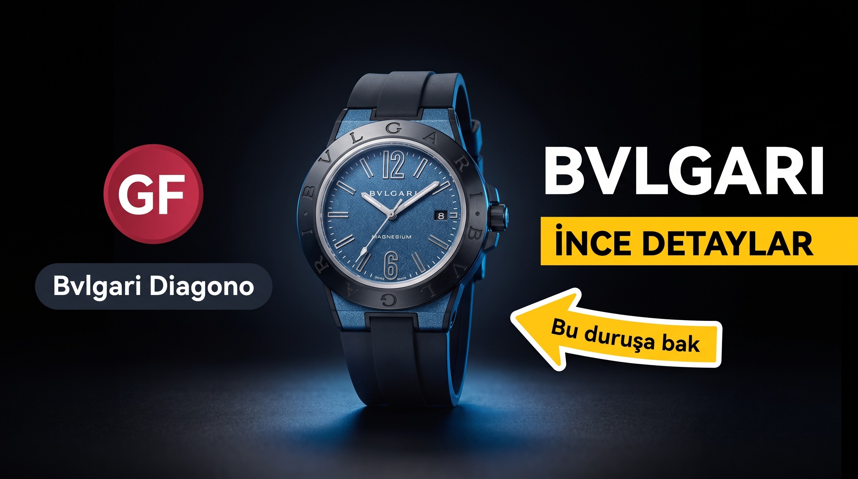 GF Factory Bvlgari Diagono Serisi Saat İncelemesi