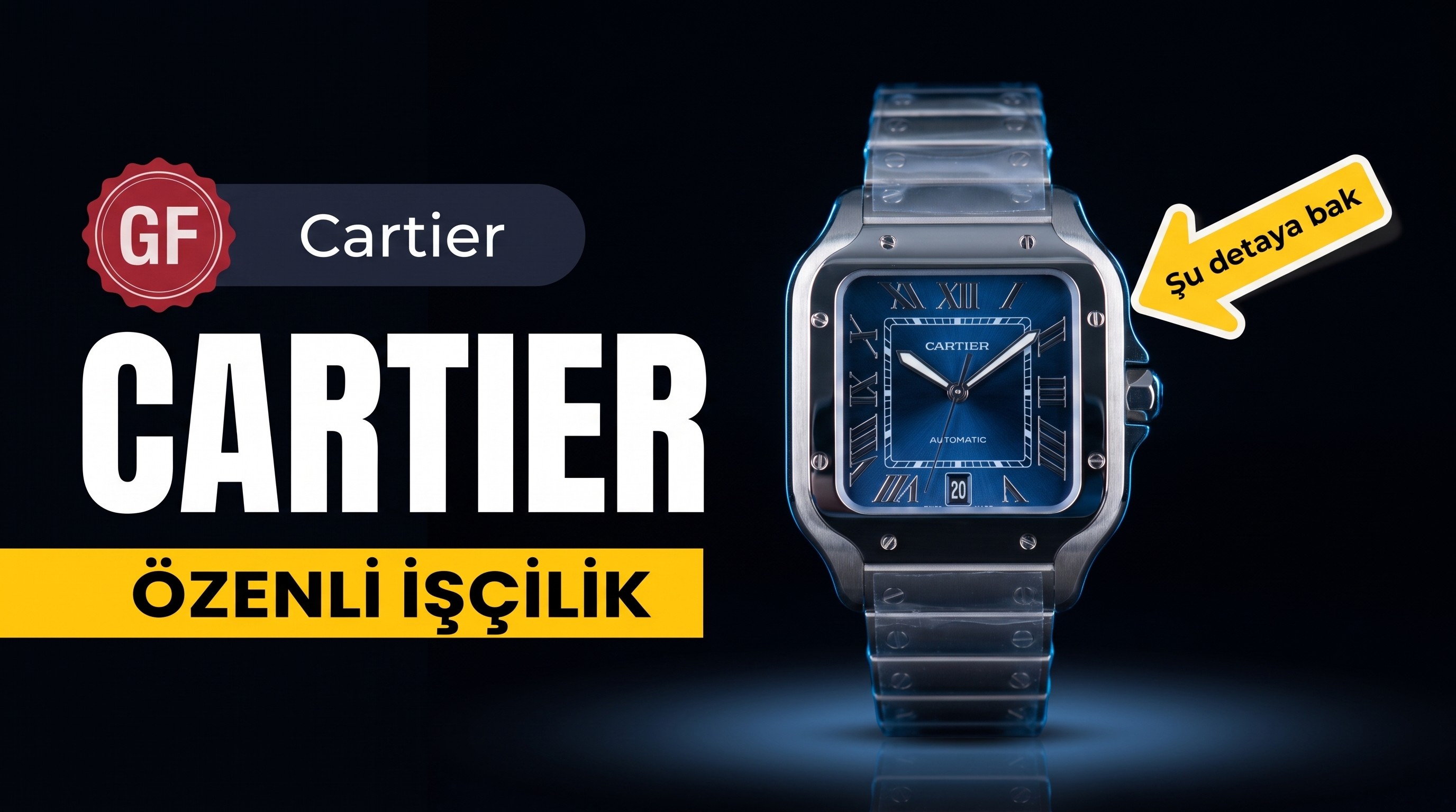 Cartier Santos 3K Factory İncelemesi