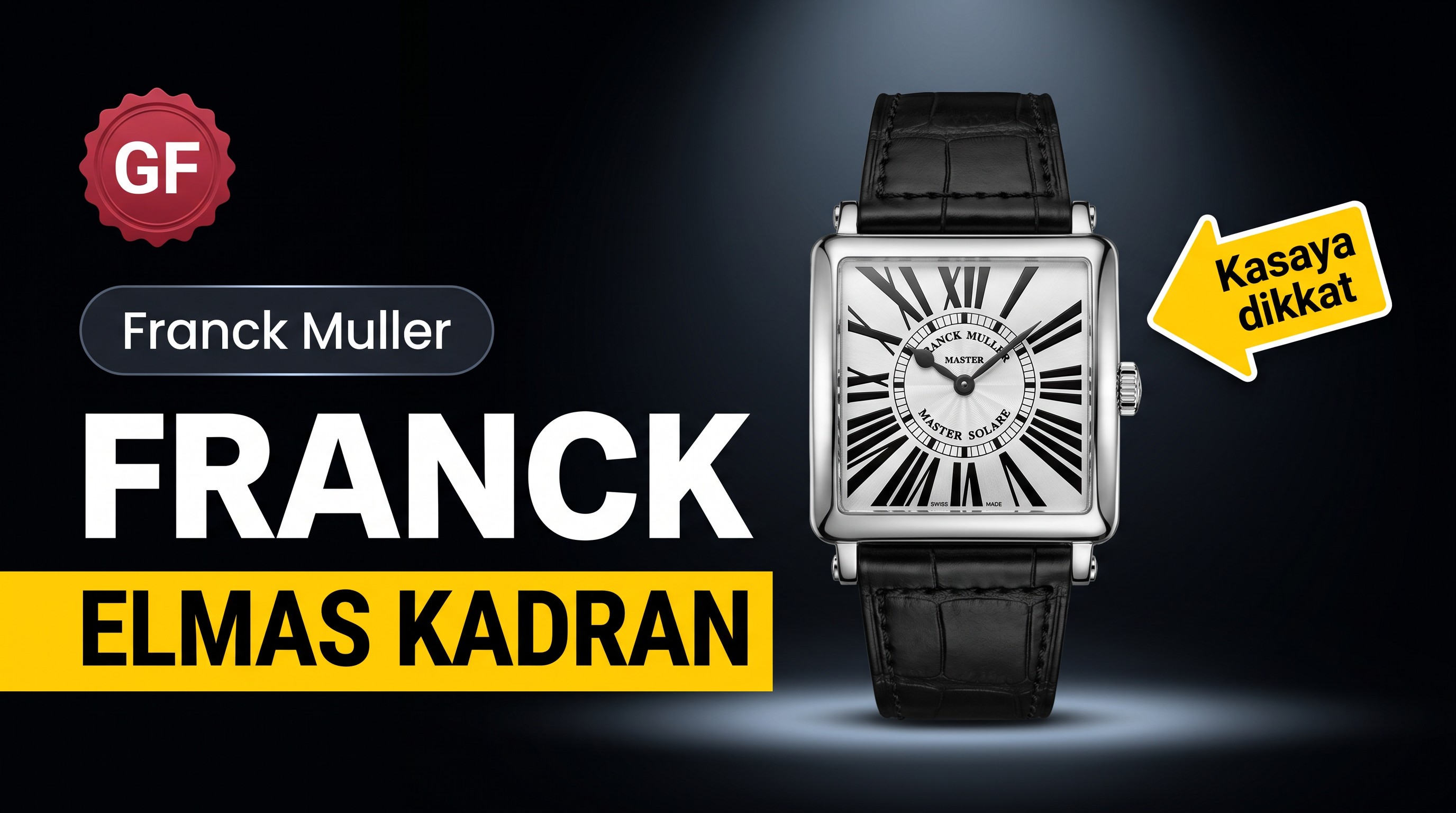GF Factory Franck Muller 6002MQZ MASTER SQUARE kadın kuvars replika saat orijinalle karşılaştırıldığında nasıl? Elmas taşlı modeli var mı?