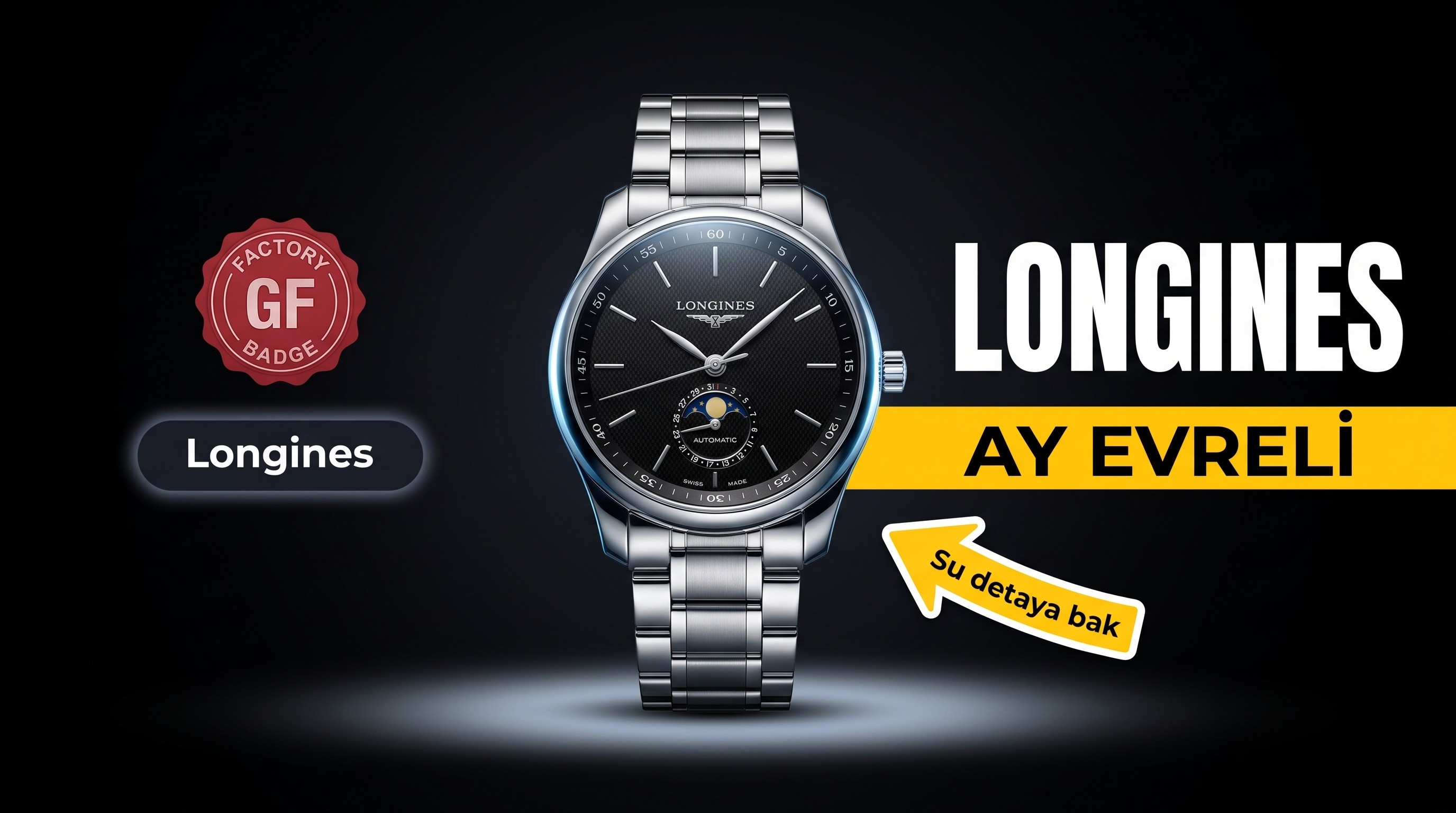 GF Factory Longines Ay Evreli Master Collection 899 entegre mekanizmasının kalitesi iyi mi?