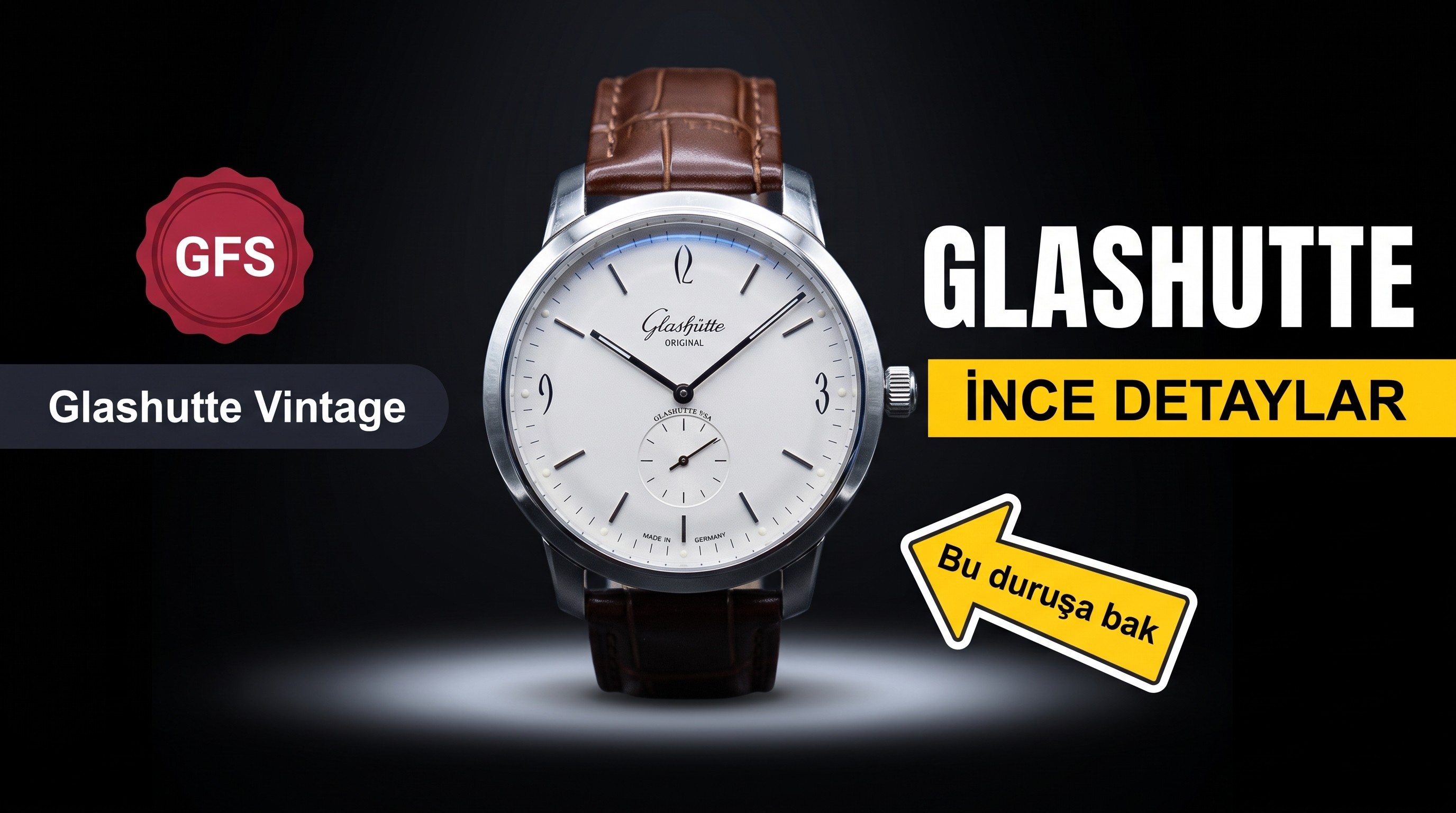 GFS Factory Glashütte…2023 Piyasadaki En Üst Versiyon
