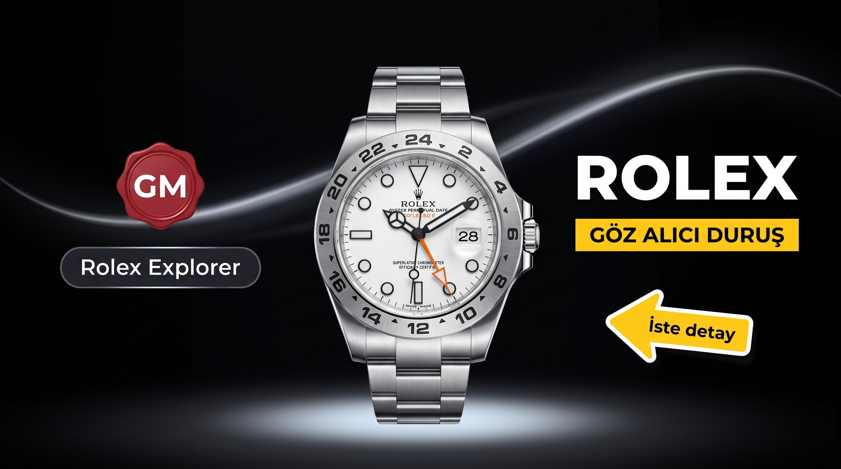 Rolex Explorer II GM Factory İncelemesi