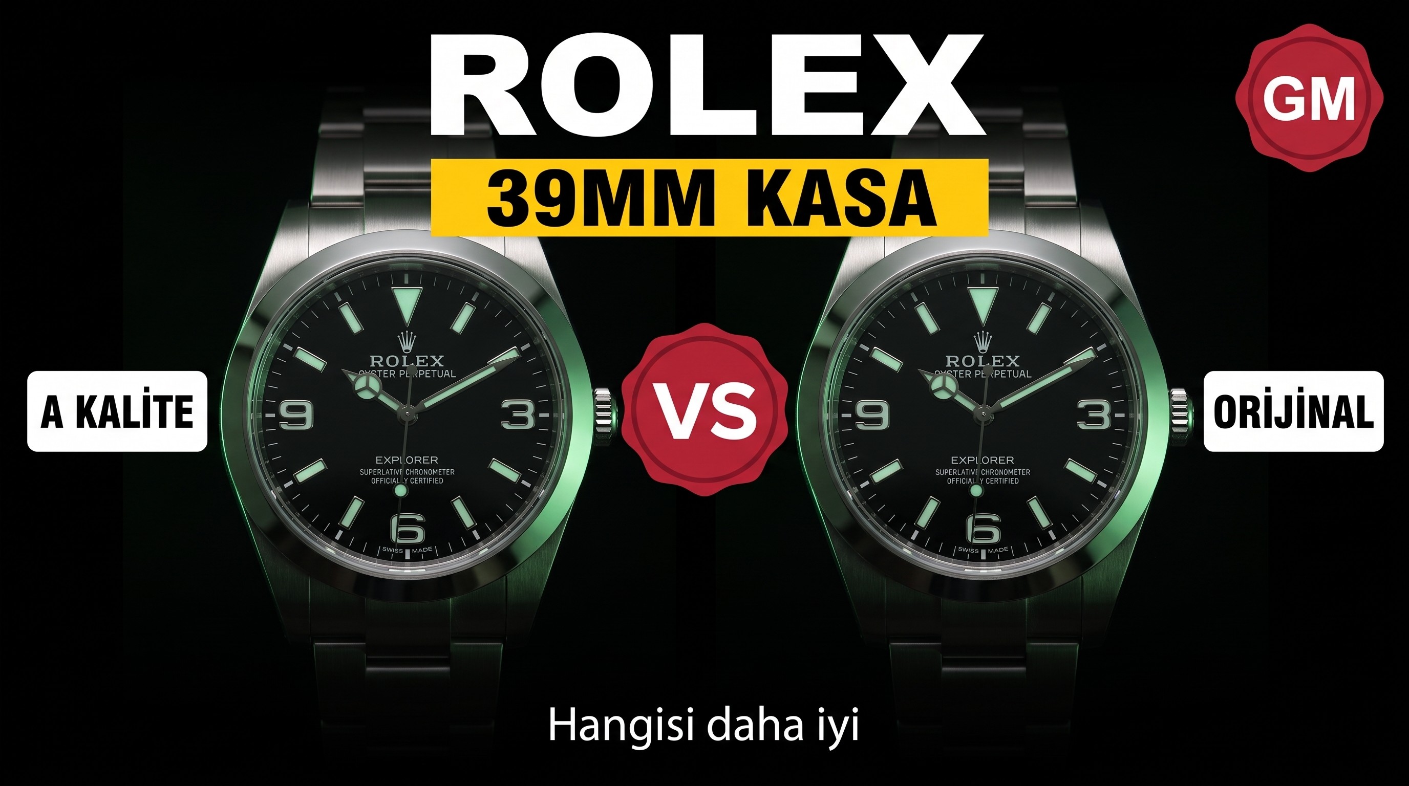 Rolex Explorer GM Factory İncelemesi
