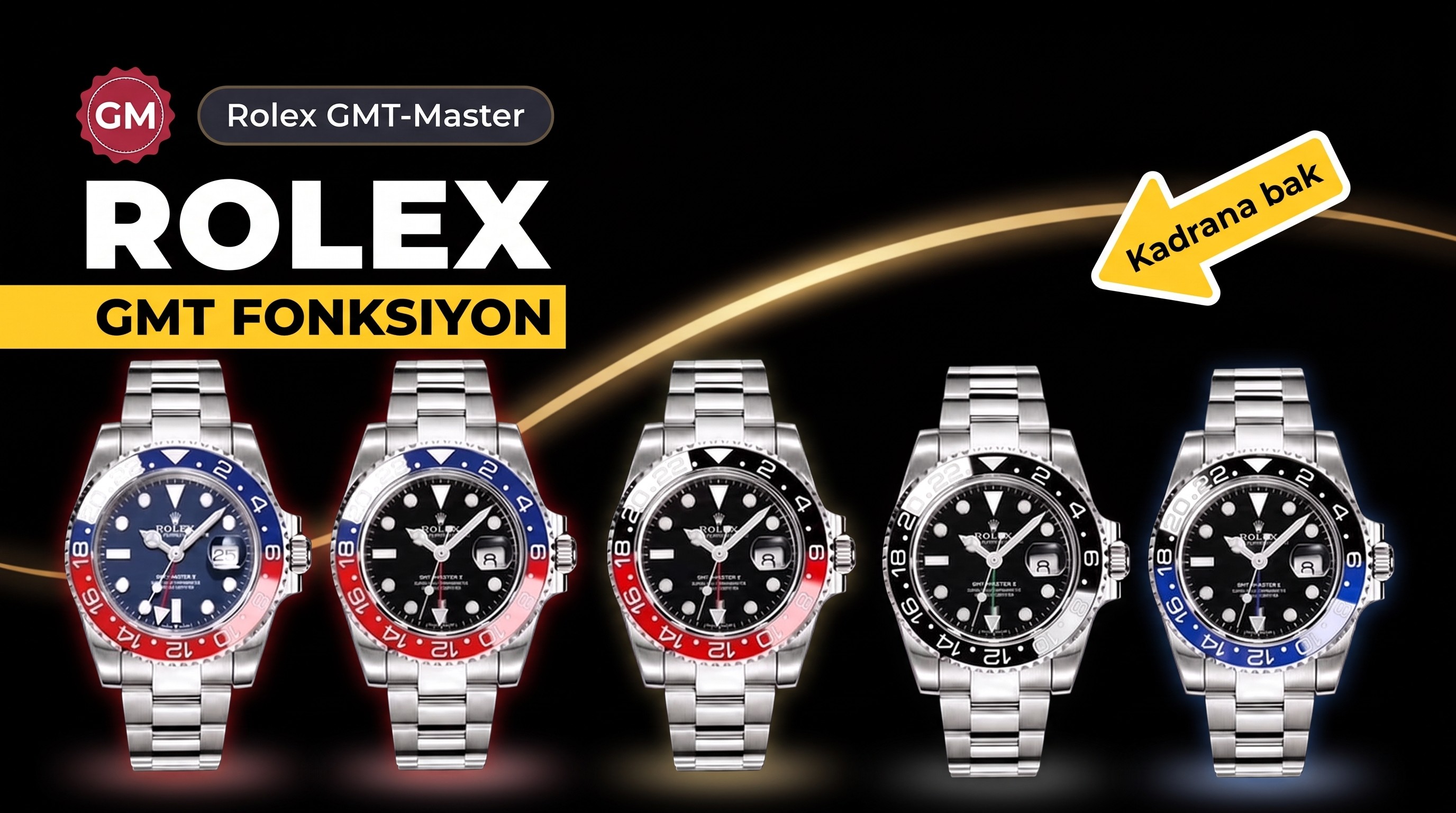 GM Factory Rolex GMT-Master 2 kırmızı-mavi cola bezel 3186 mekanizma V2 nihai versiyon beş boncuklu üç sıra bilezik replika saat