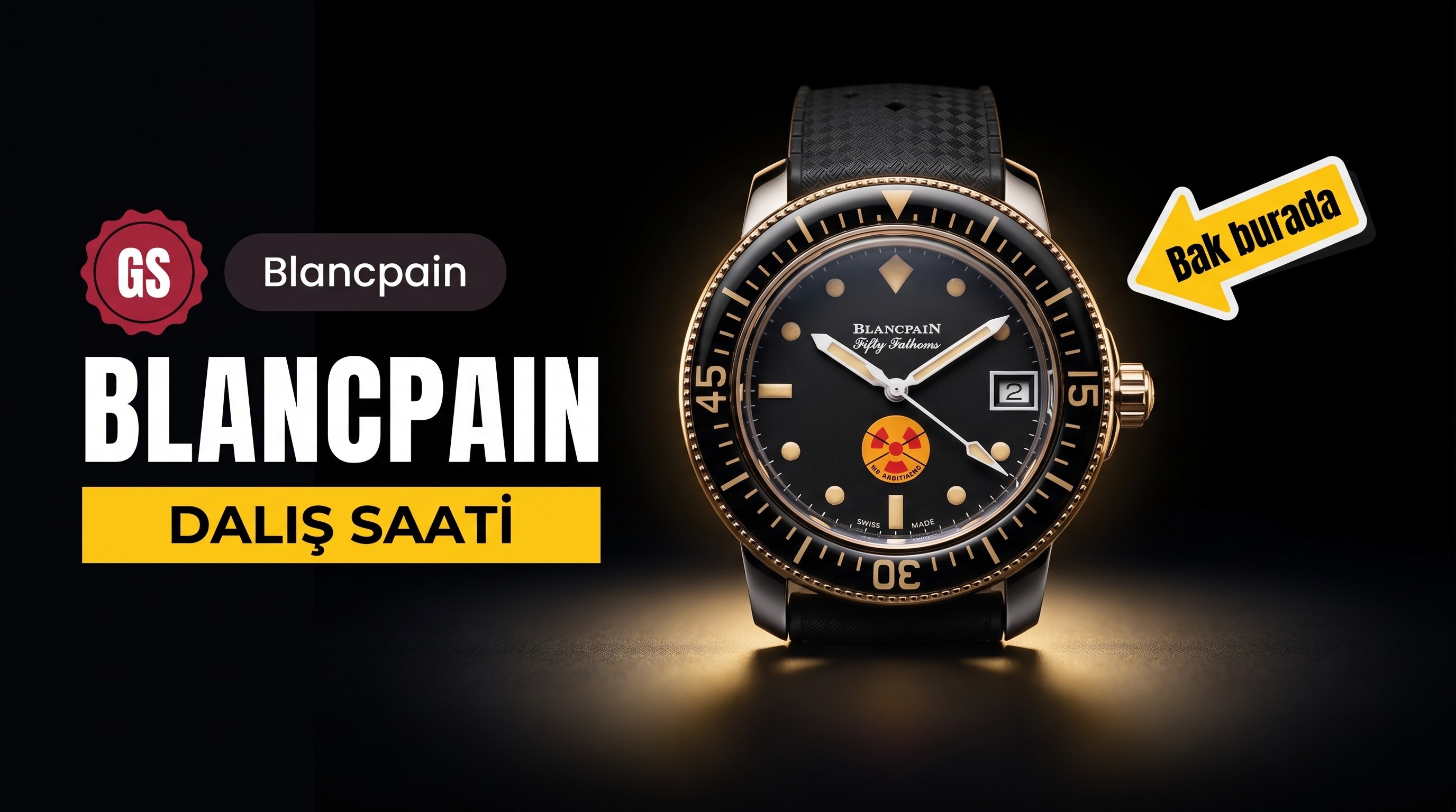 GS Factory Blancpain Fifty Fathoms 5008D radyasyonsuz Barracuda işçiliği nasıl?