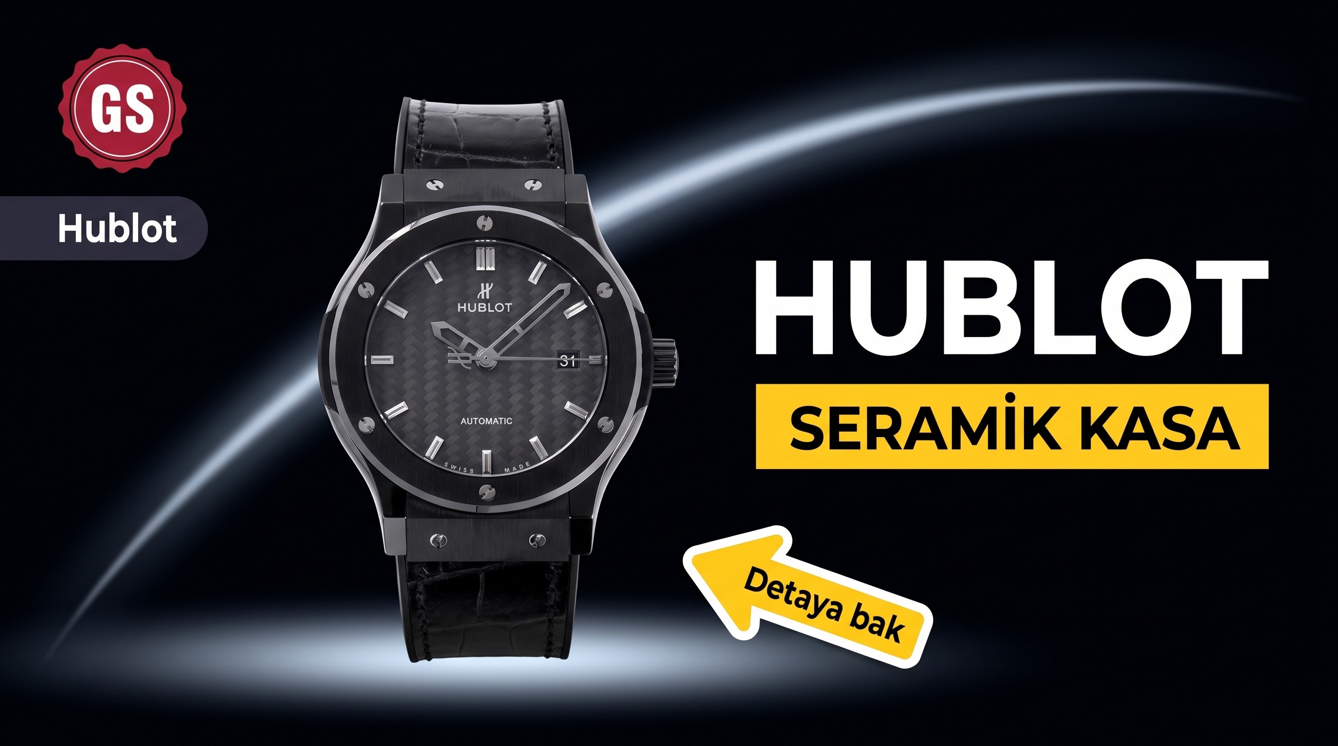 GS Factory Hublot Classic Fusion serisi seramik saat incelemesi
