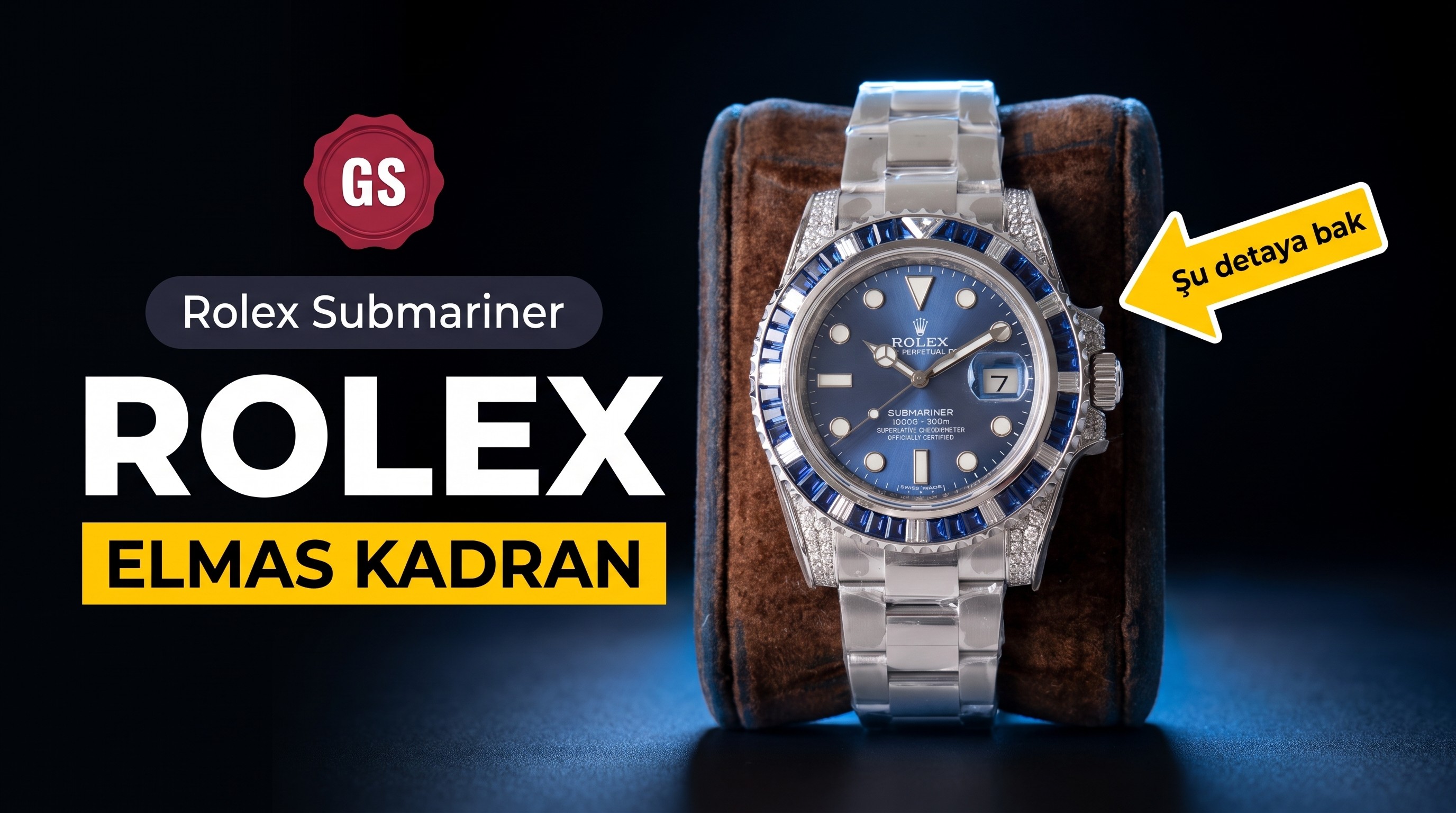 GS Factory İki Elmaslı Submariner Saati Yayınladı