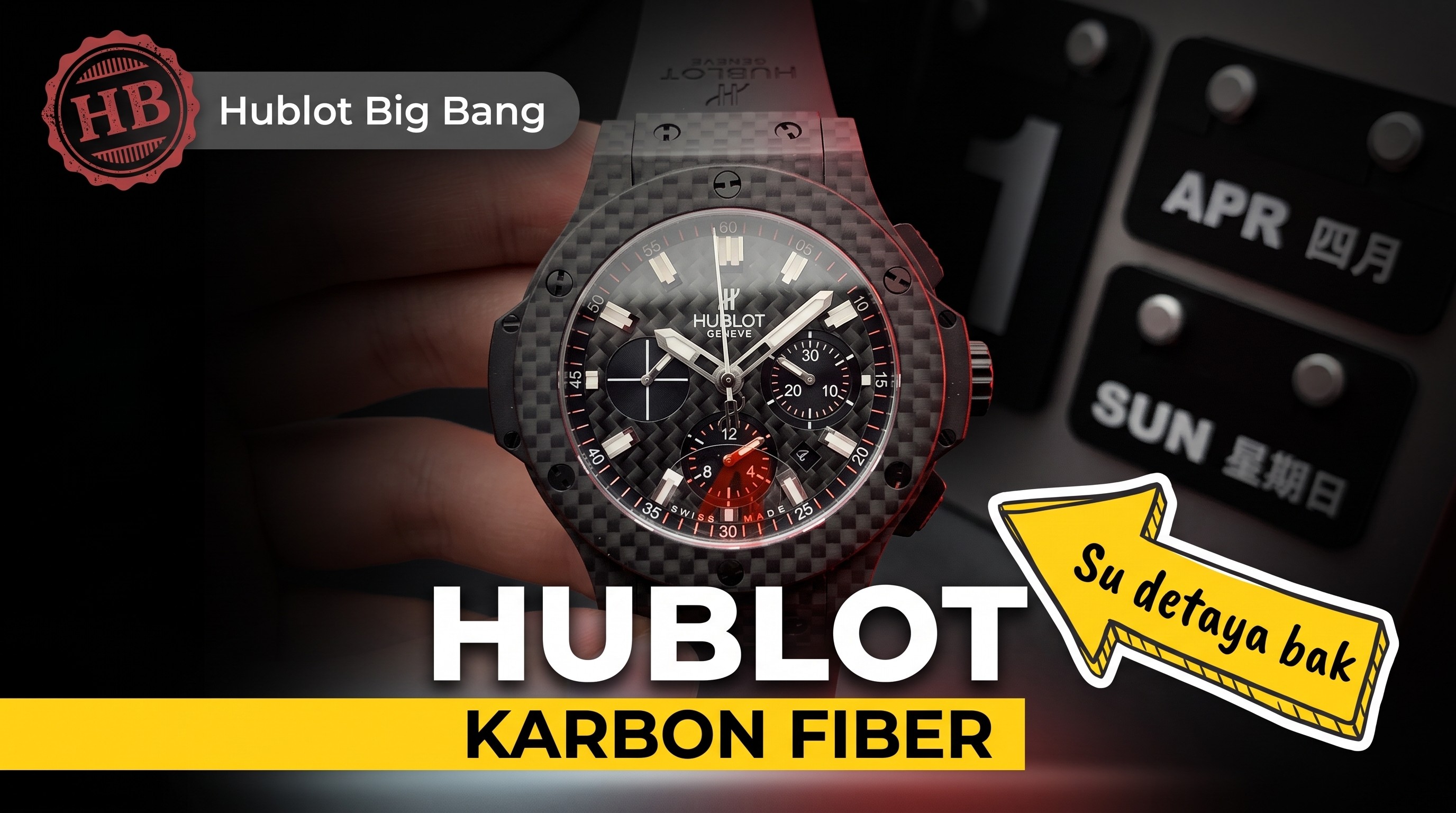 HB Factory Hublot Karbon Fiber Saat İncelemesi