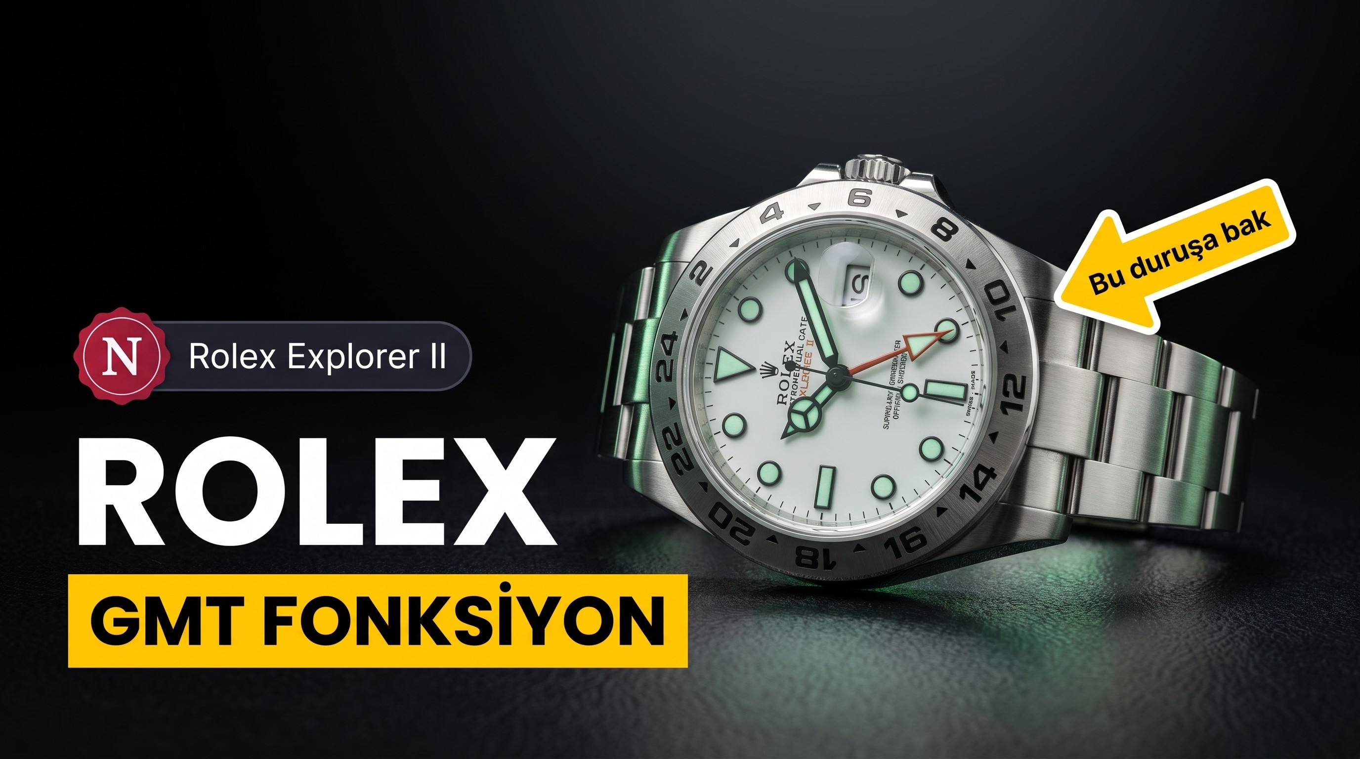 Rolex Explorer II Noob Factory İncelemesi