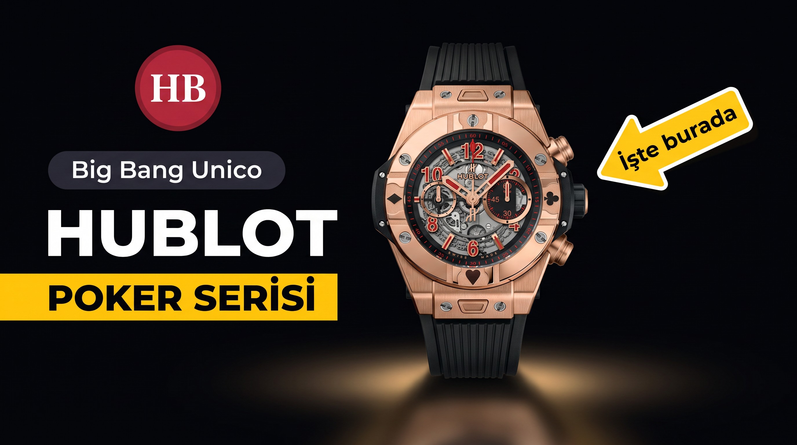 Hublot Big Bang UNICO World Poker Tour İncelemesi