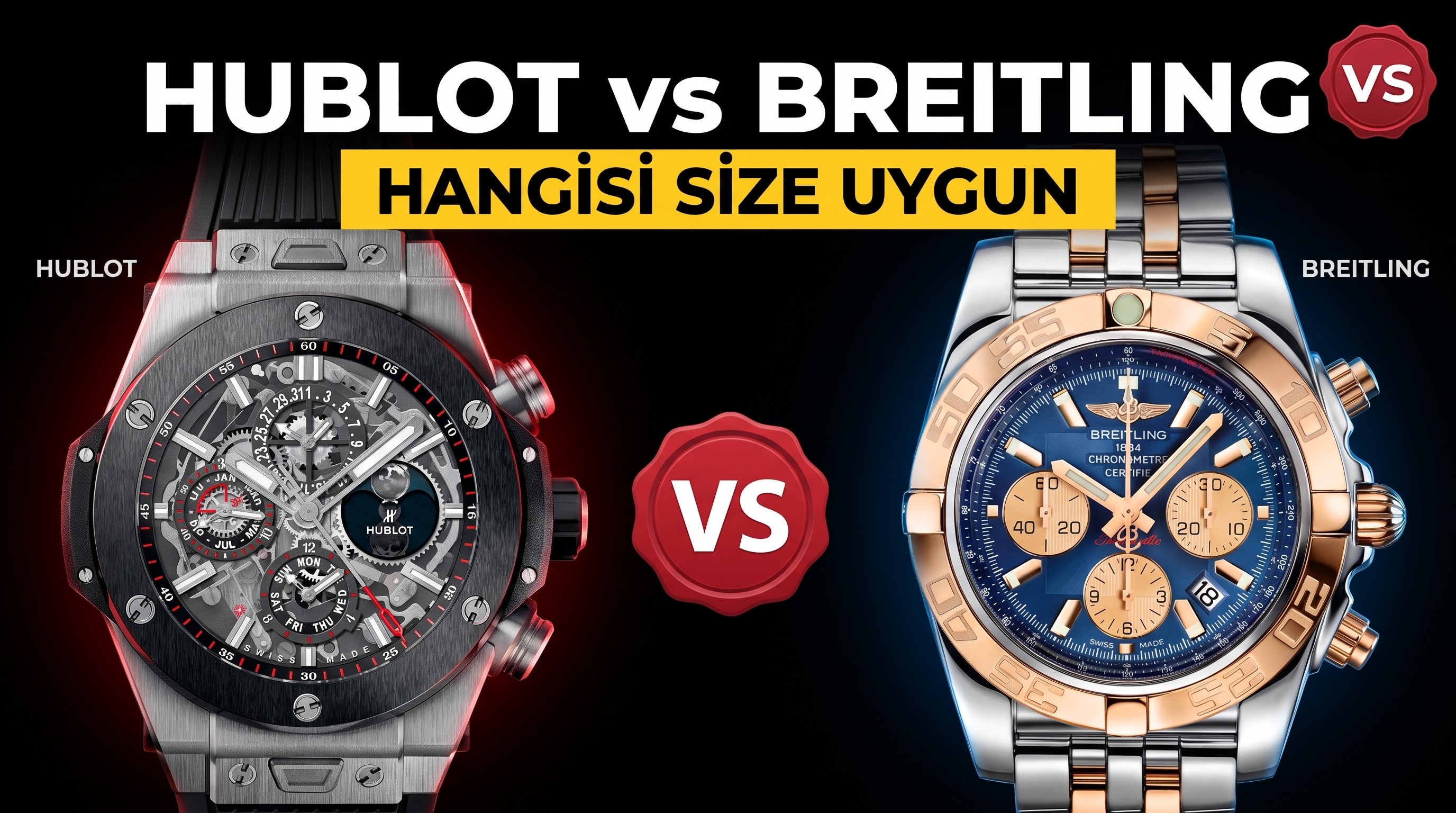 Hublot VS Breitling: Hangi marka size daha uygun?