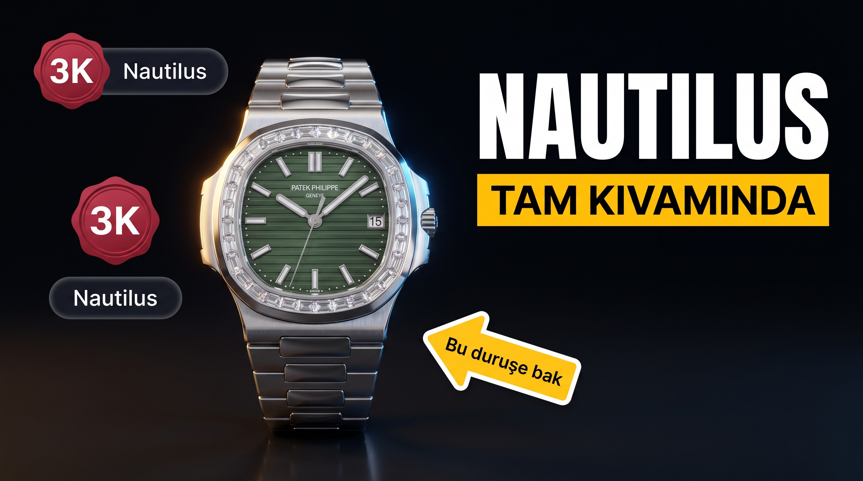 Patek Philippe Nautilus 3K Factory İncelemesi