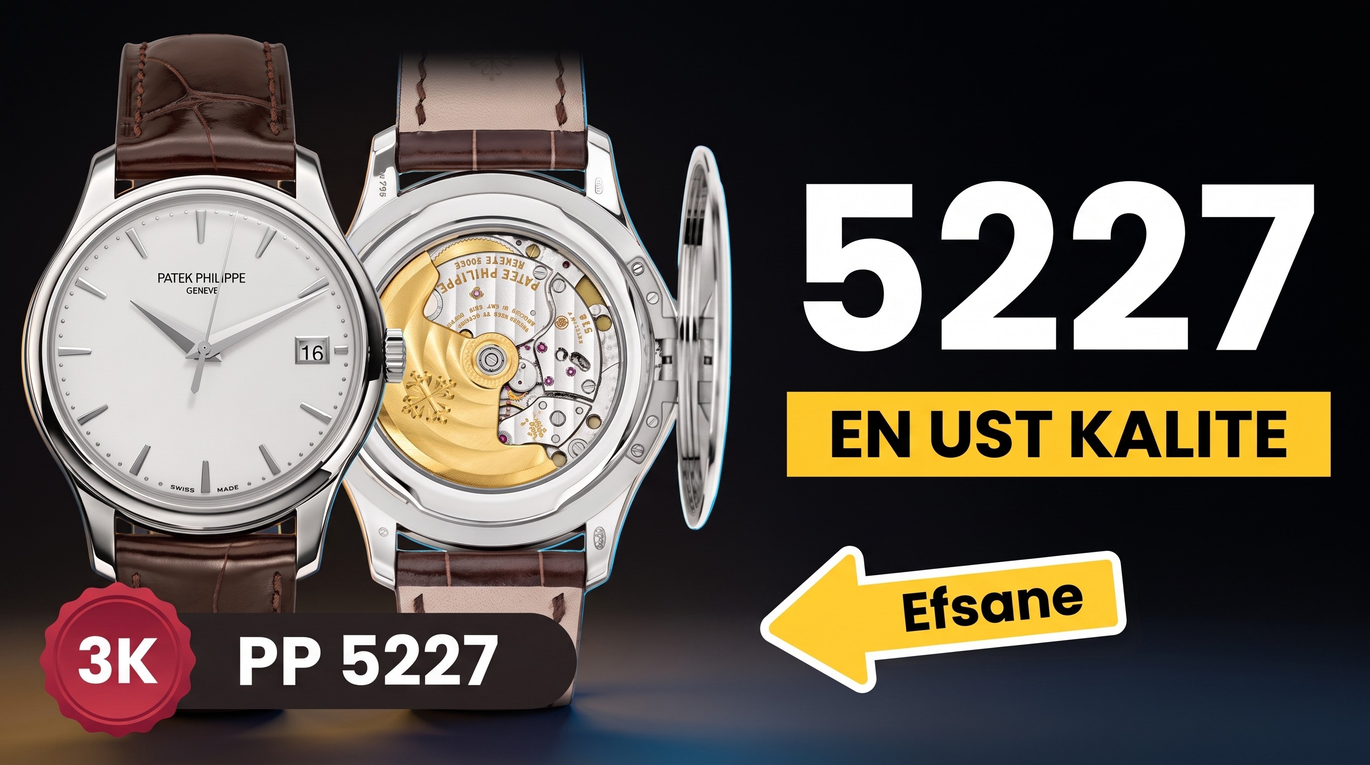 Patek Philippe Calatrava 5227 3K Factory İncelemesi