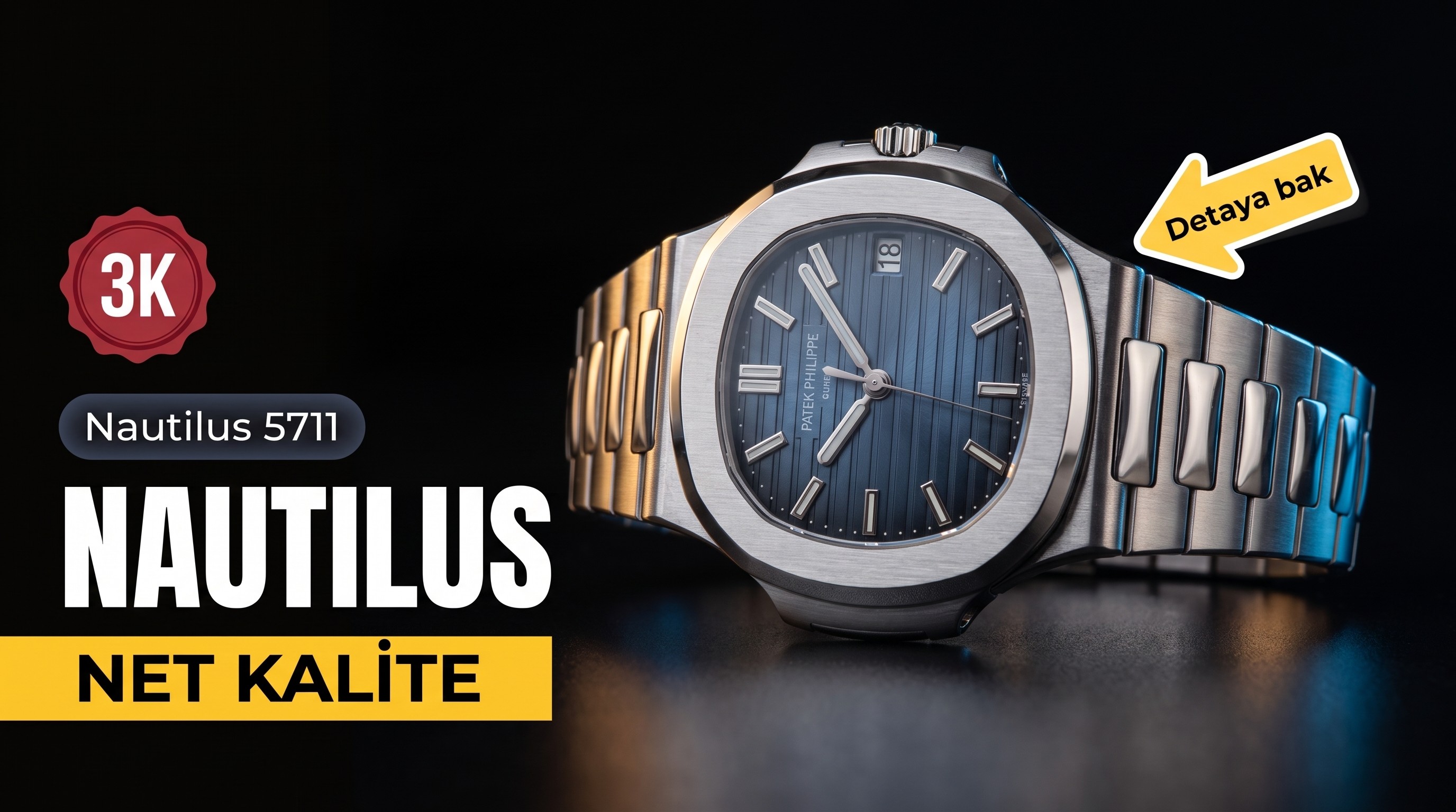 3K Factory Patek Philippe Nautilus 5711 Calibre 324 SC Clone