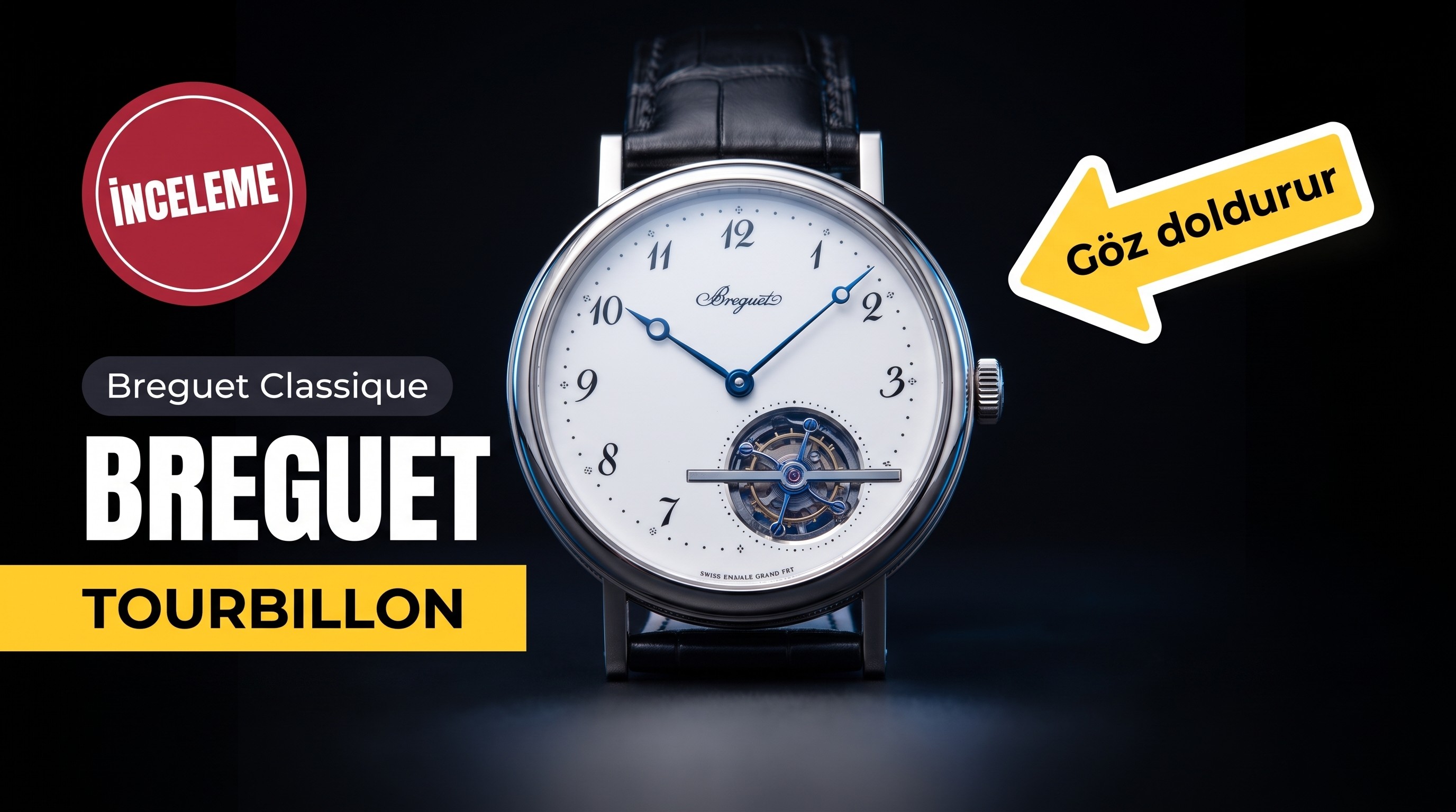 İnceleme: [Tourbillon] Breguet Classique Complications 5367PT/29/9WU Kol Saati