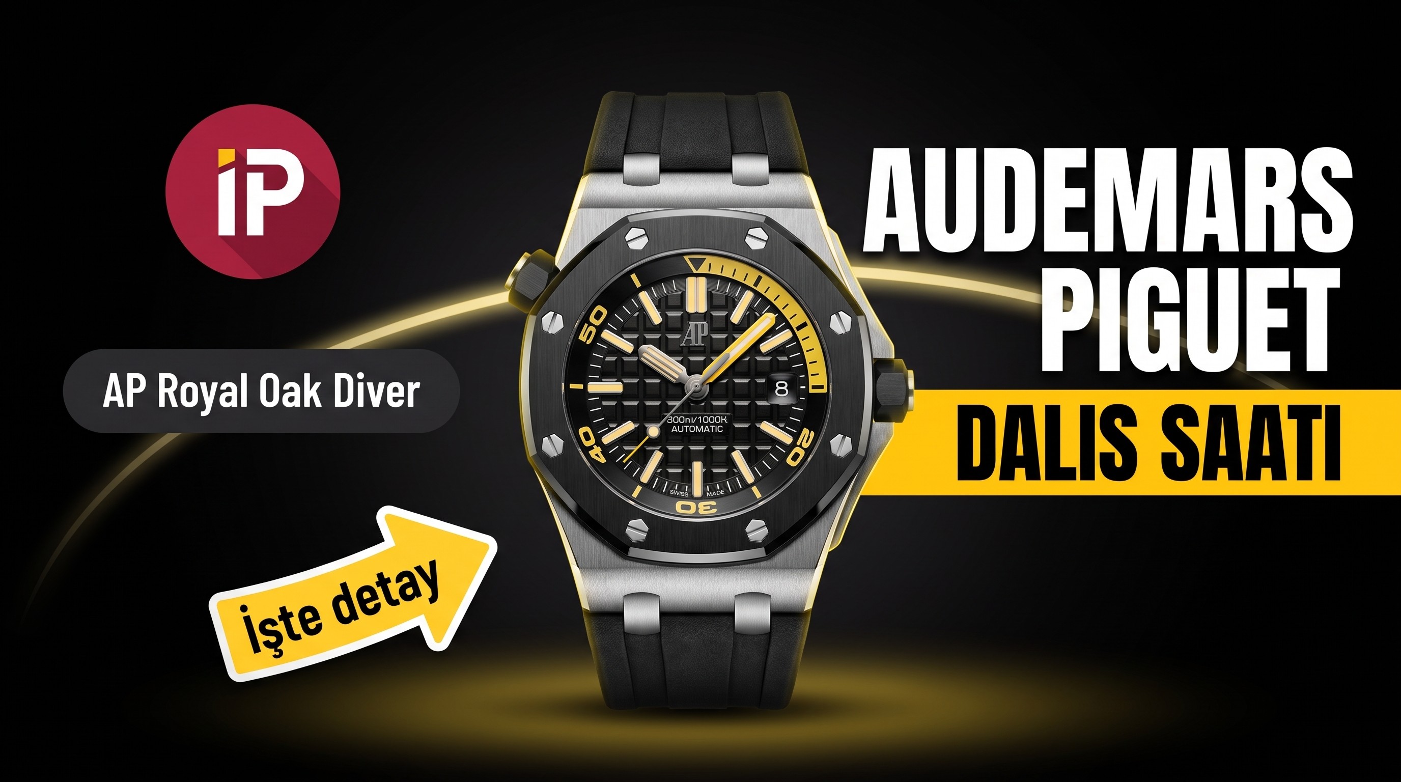 IP Factory Replica Audemars Piguet Royal Oak Diver 15720 4308 Mekanizmalı